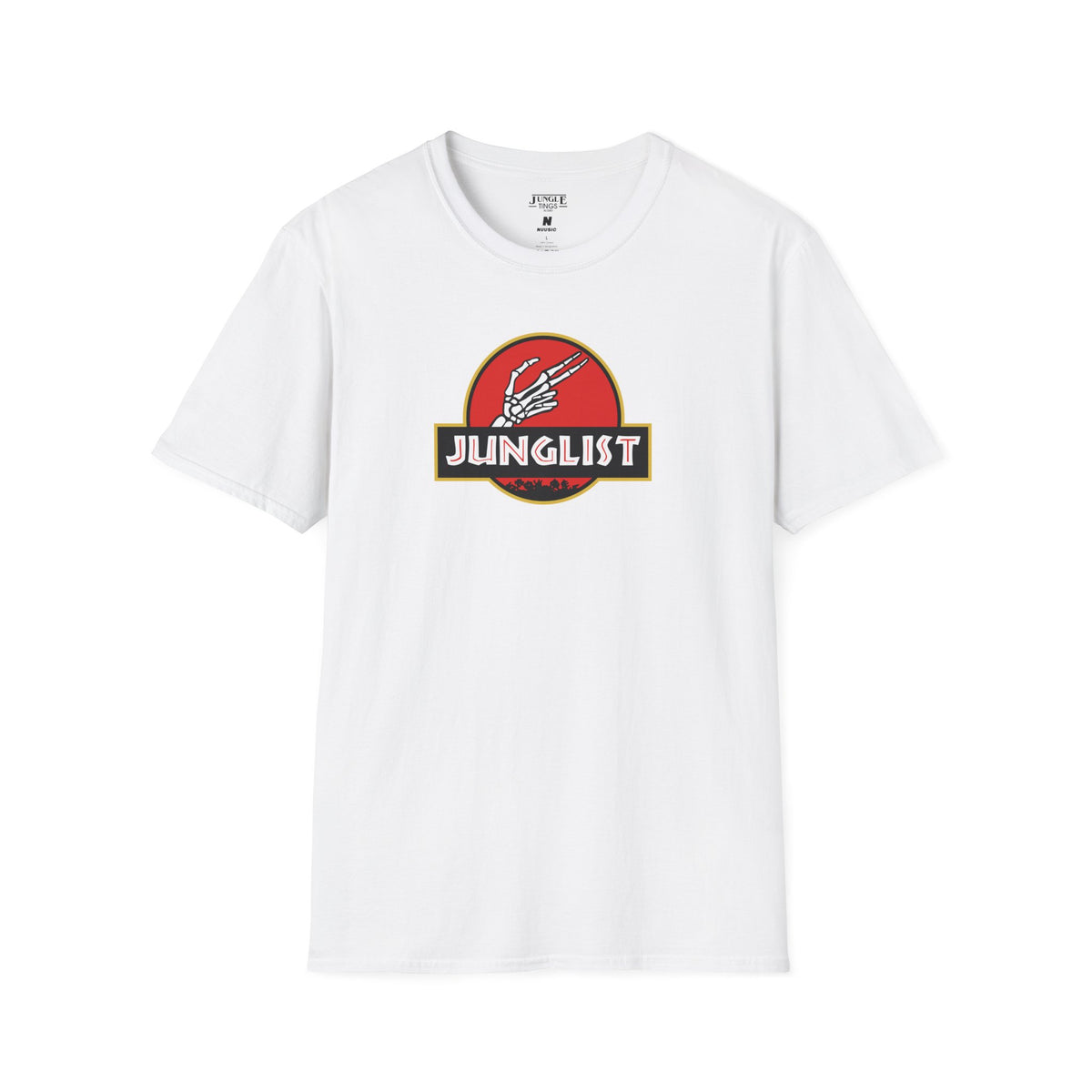 TA b2b NUUSIC 'Junglist' White Unisex Softstyle T-Shirt