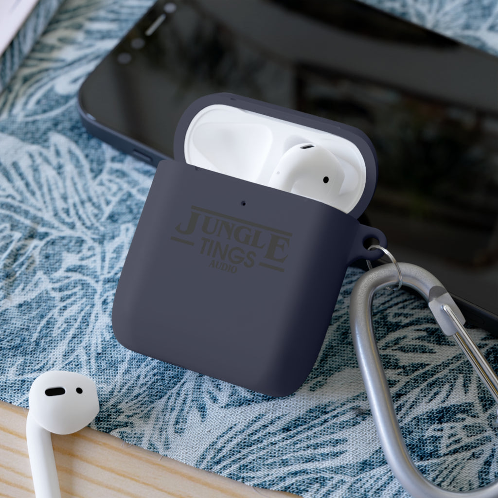 JTA AirPods and AirPods Pro Case Cover Black Logo