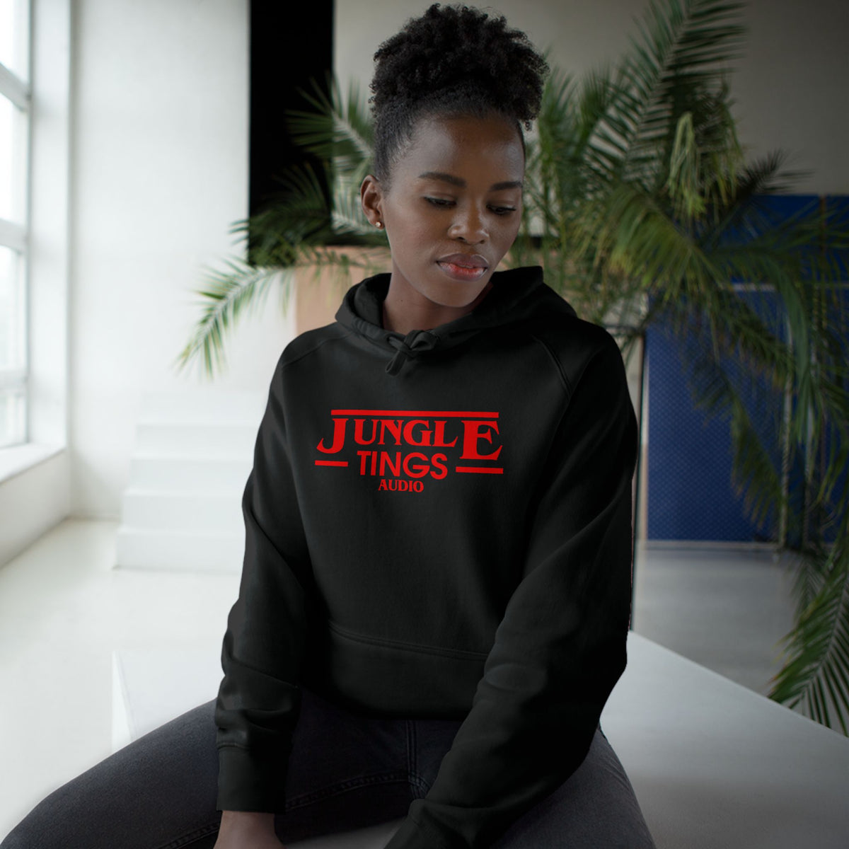 JTA b2b NUUSIC 'Junglist' Red Unisex Hoodie