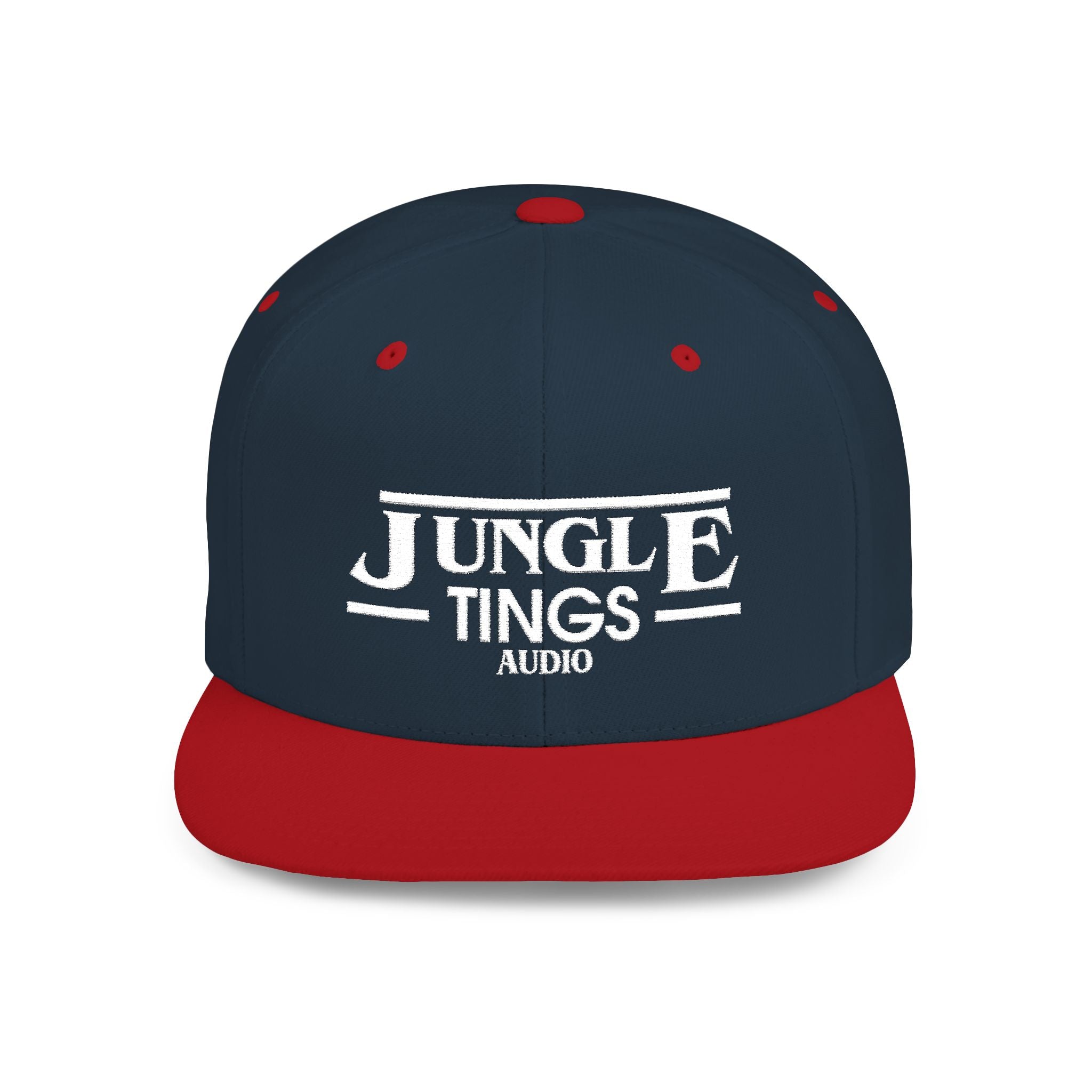 JTA Flat Bill Snapback White Logo