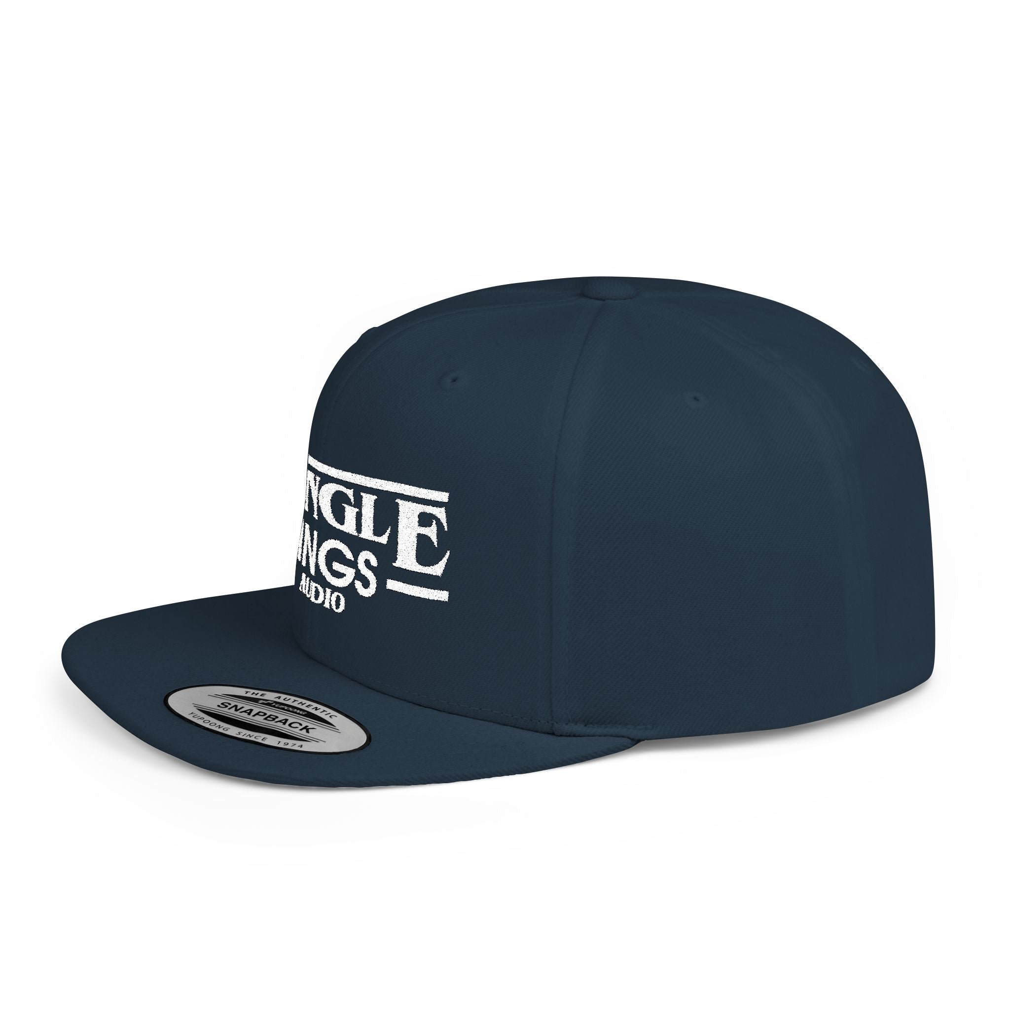 JTA Flat Bill Snapback White Logo