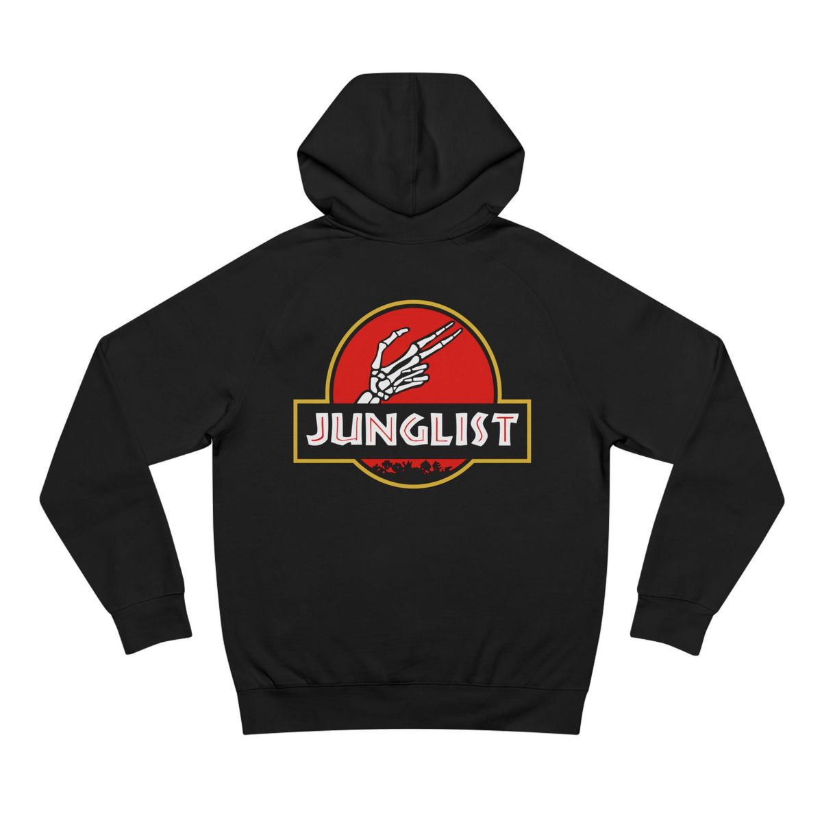 JTA b2b NUUSIC 'Junglist' Red Unisex Hoodie