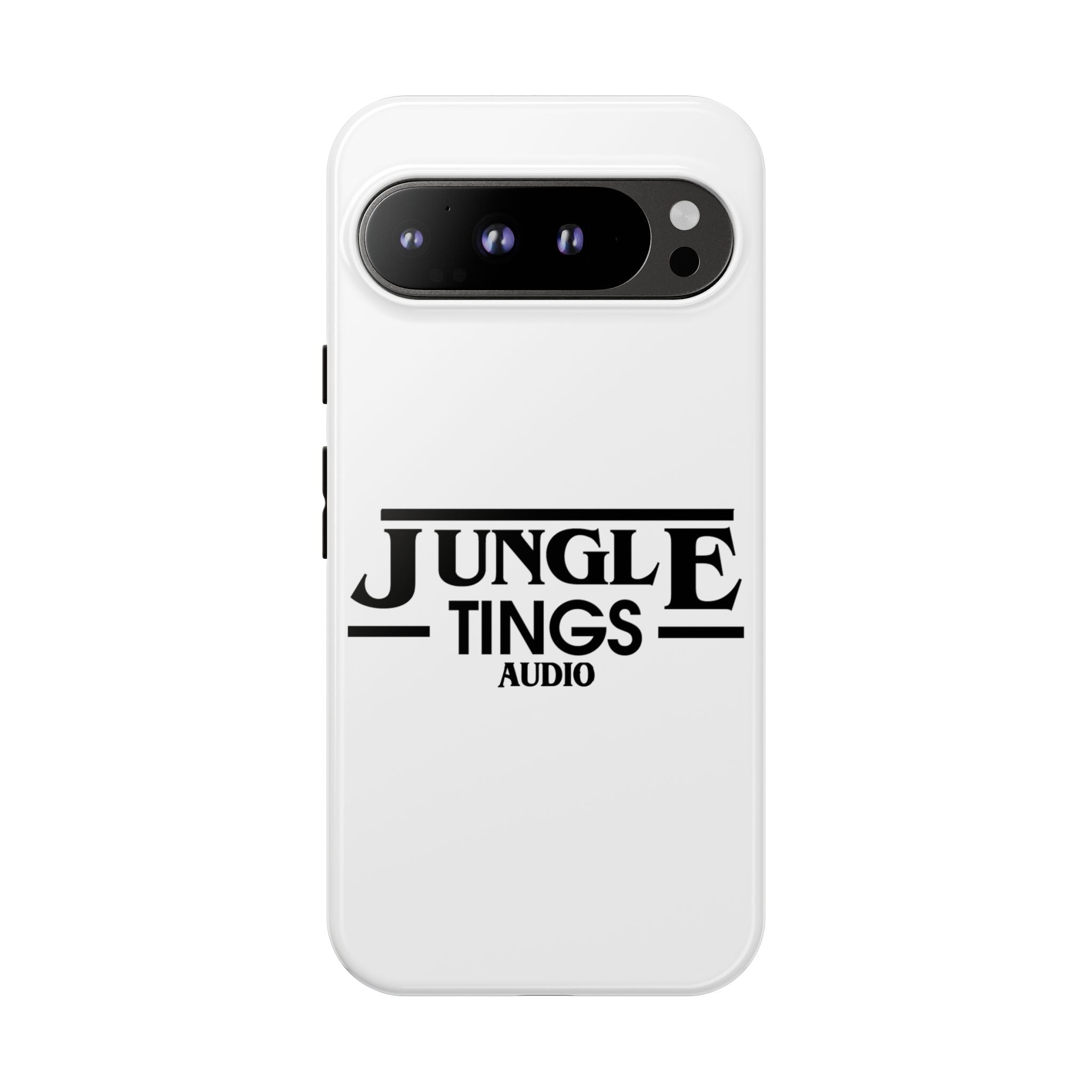 JTA Tough Cases Smartphone White Case Black logo