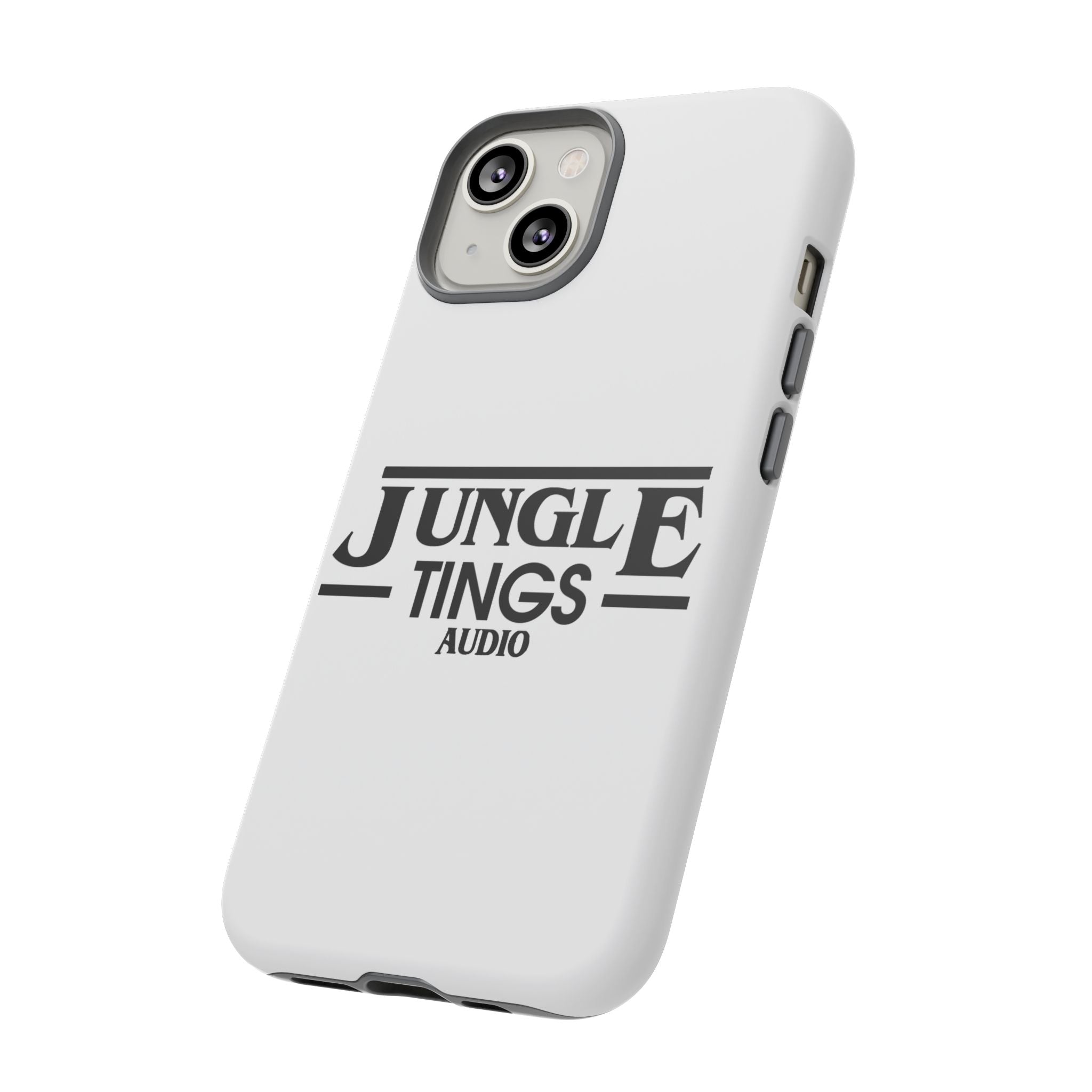 JTA Tough Cases Smartphone White Case Black logo
