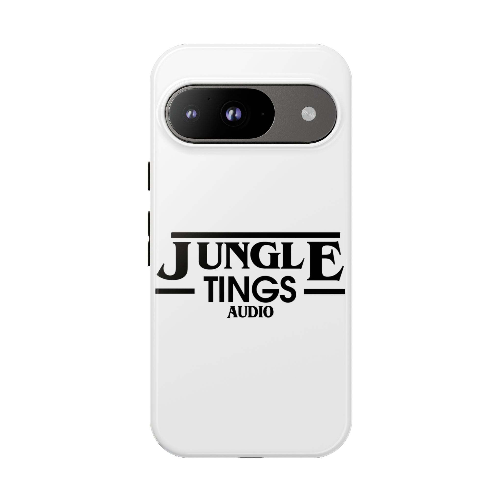 JTA Tough Cases Smartphone White Case Black logo