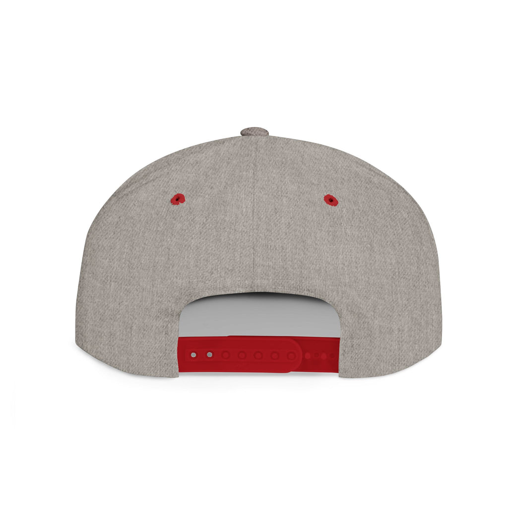 JTA Flat Bill Snapback White Logo