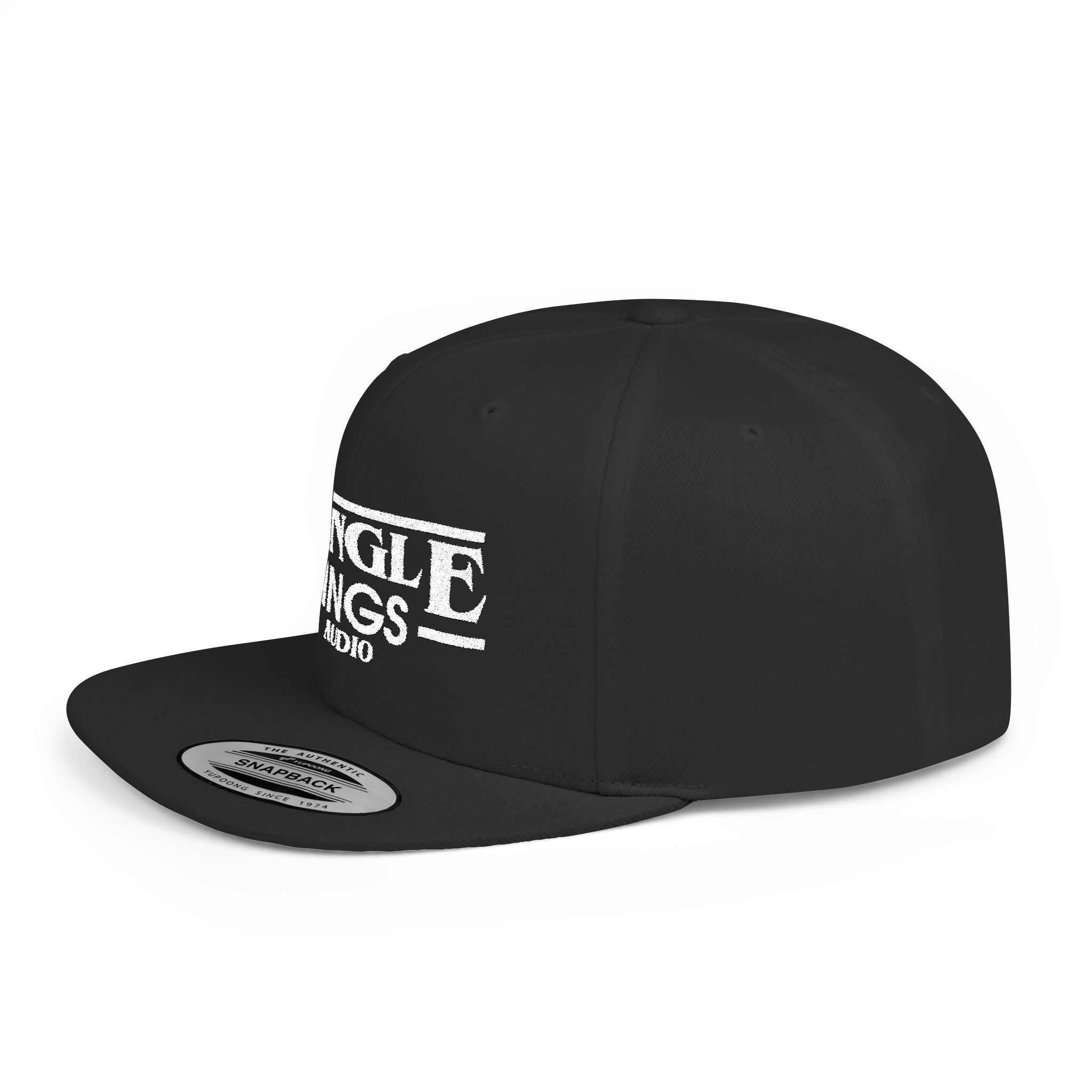 JTA Flat Bill Snapback White Logo