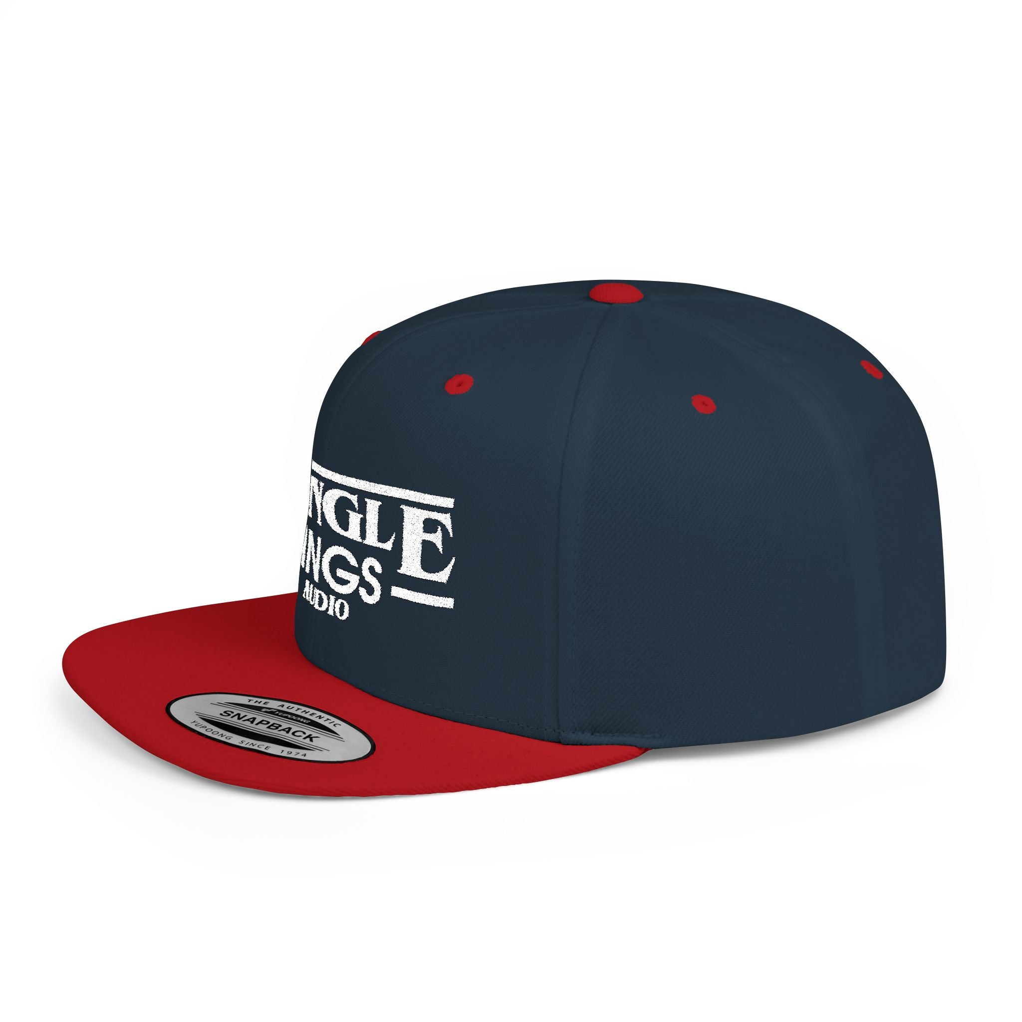 JTA Flat Bill Snapback White Logo