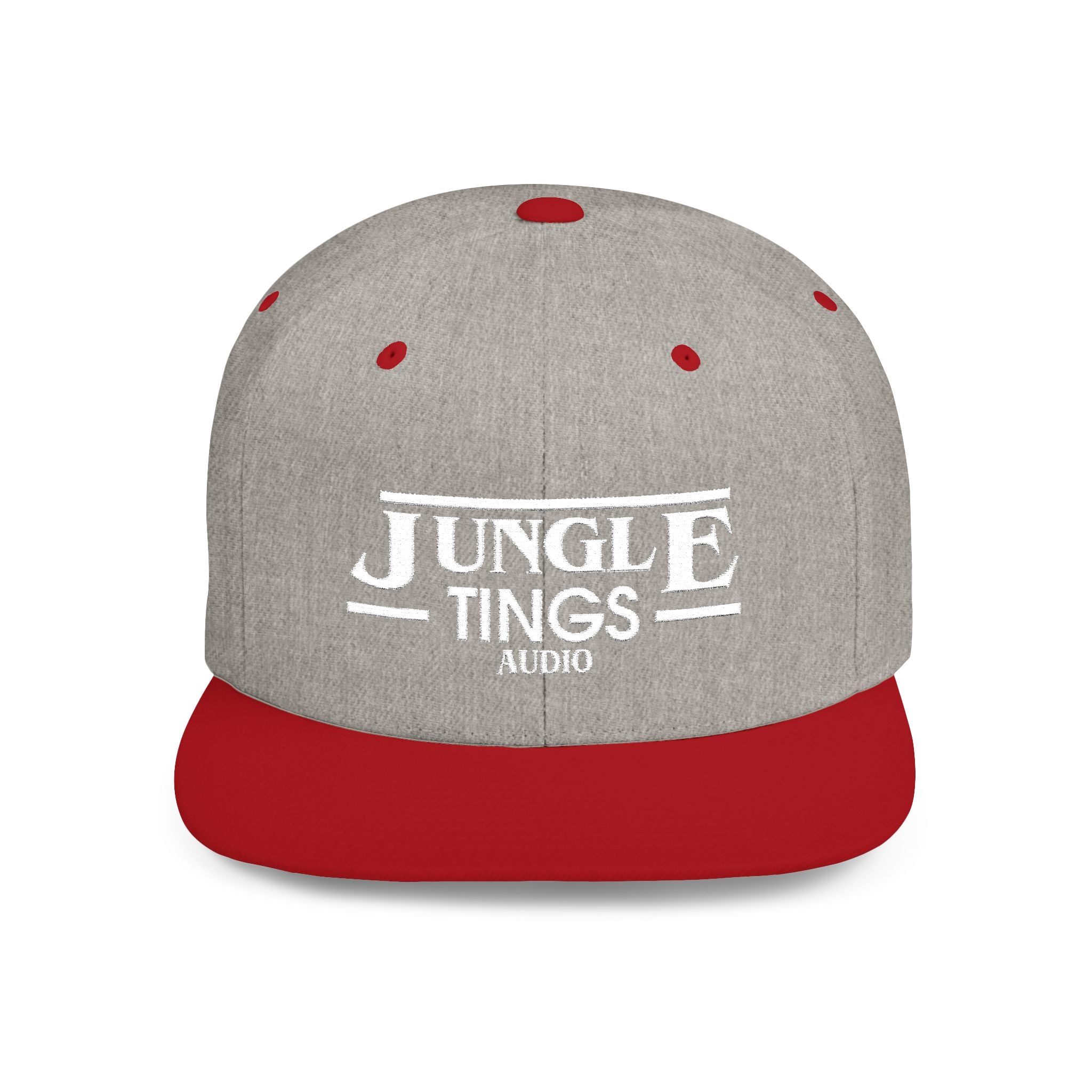 JTA Flat Bill Snapback White Logo