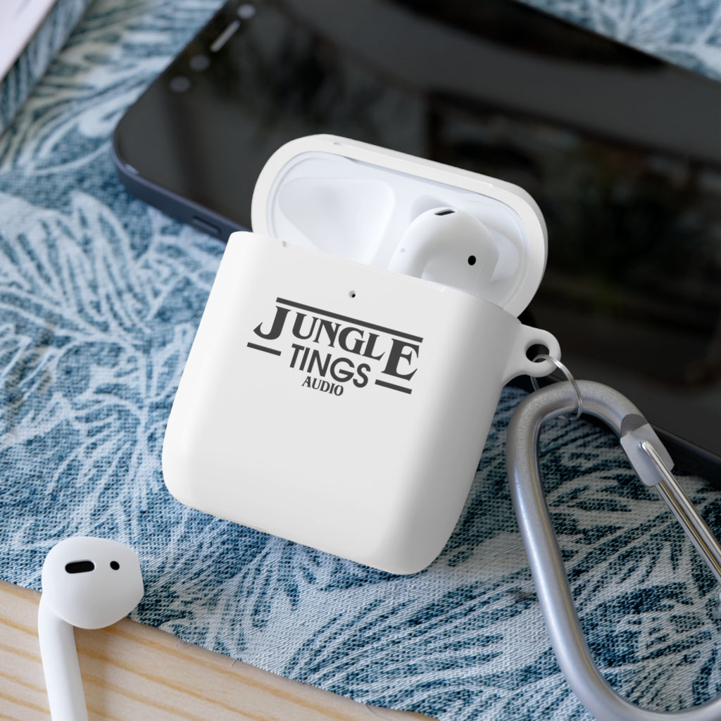 JTA AirPods and AirPods Pro Case Cover Black Logo