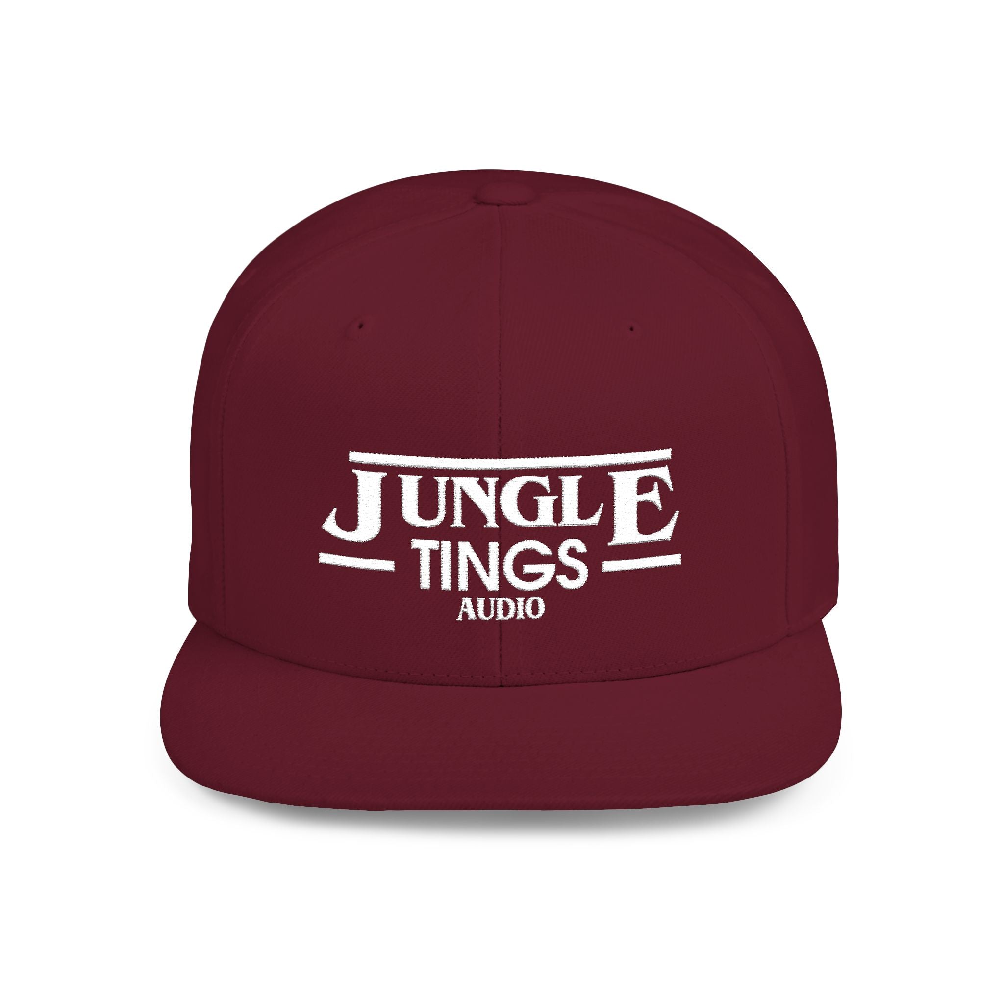 JTA Flat Bill Snapback White Logo