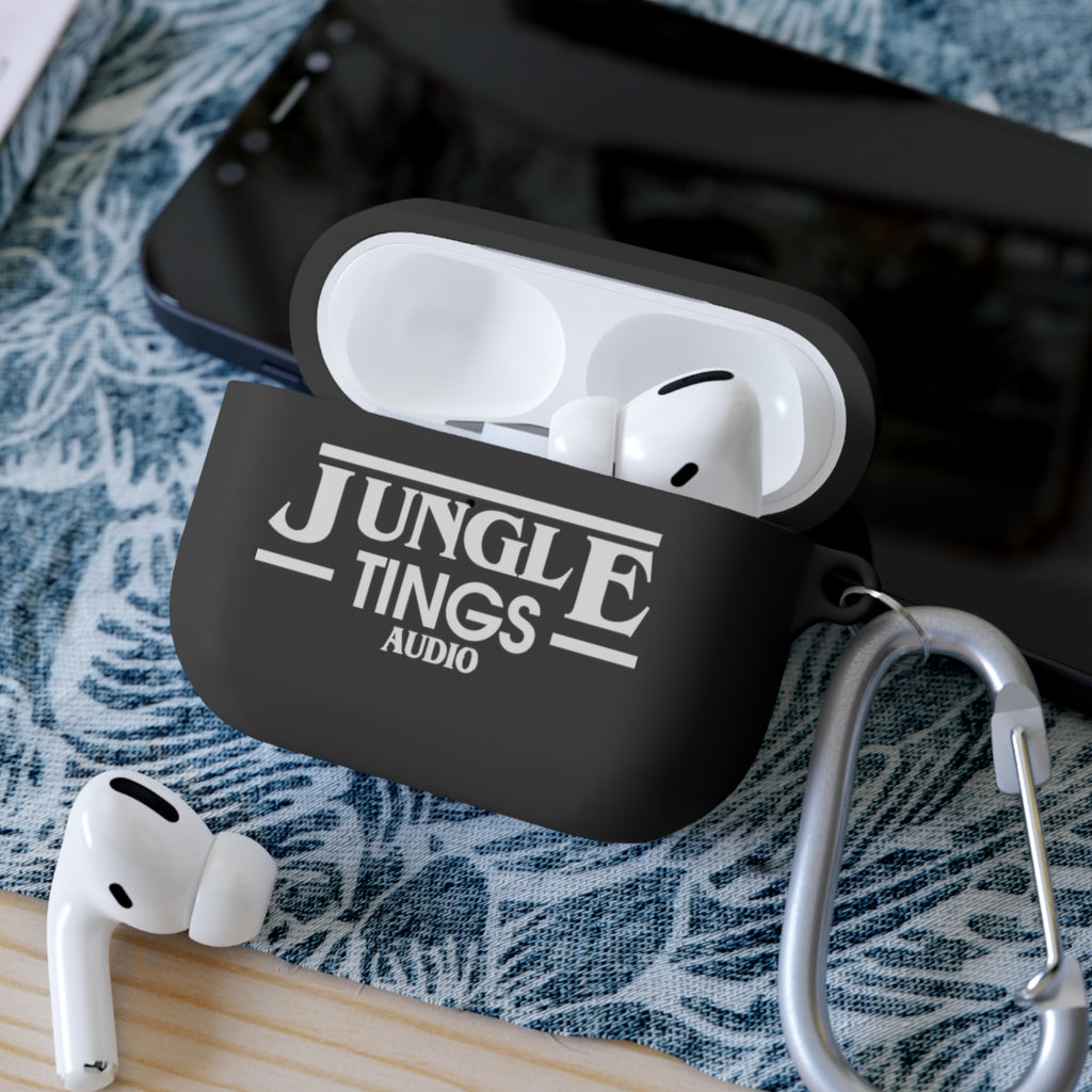 JTA AirPods and AirPods Pro Case Cover White Logo