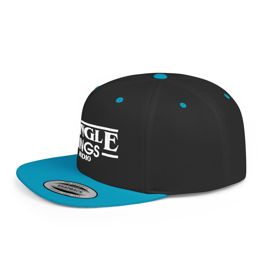 JTA Flat Bill Snapback White Logo