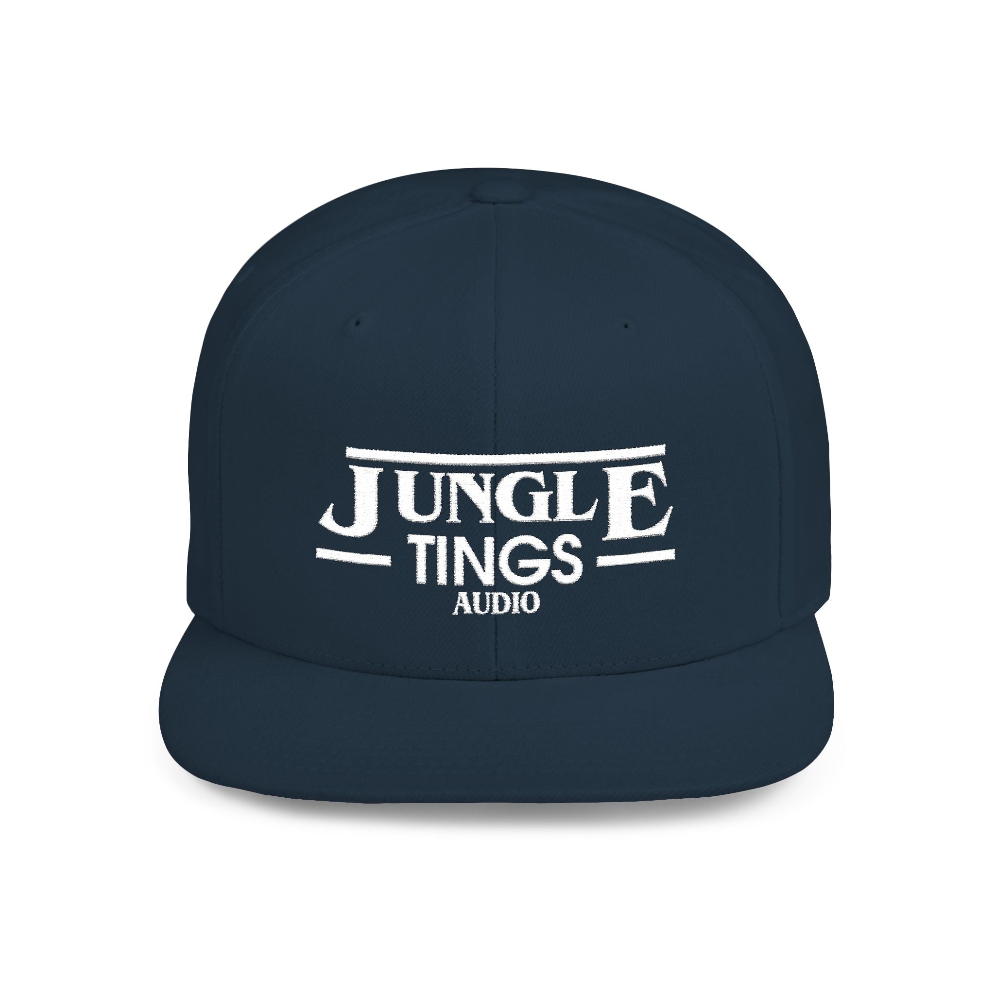 JTA Flat Bill Snapback White Logo