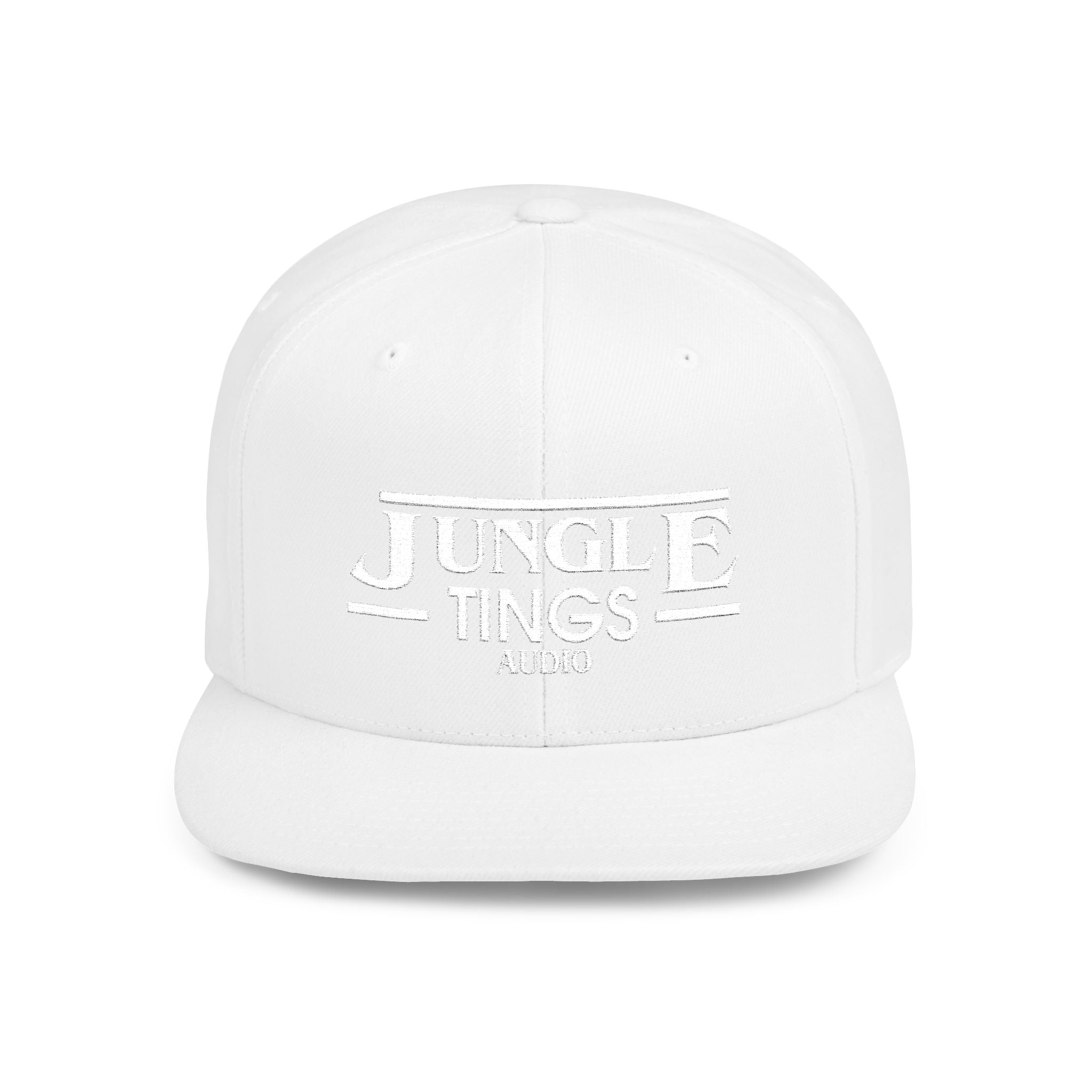 JTA Flat Bill Snapback White Logo