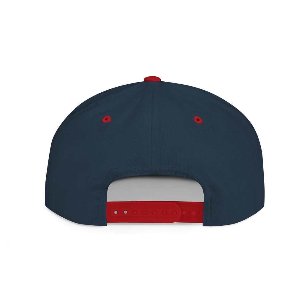 JTA Flat Bill Snapback White Logo