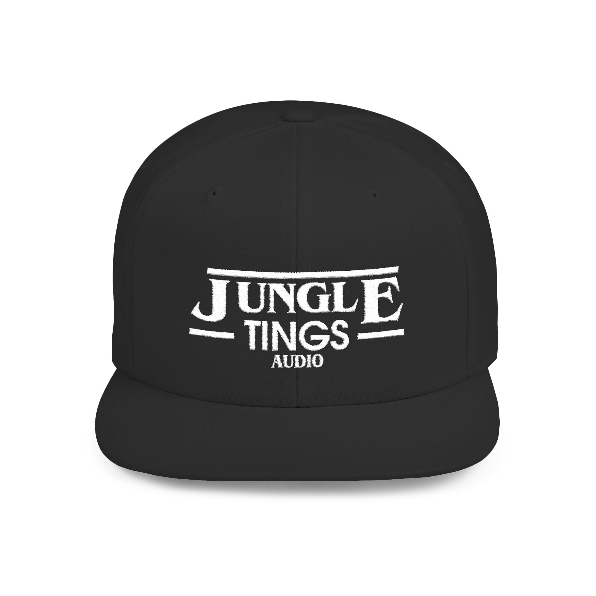 JTA Flat Bill Snapback White Logo