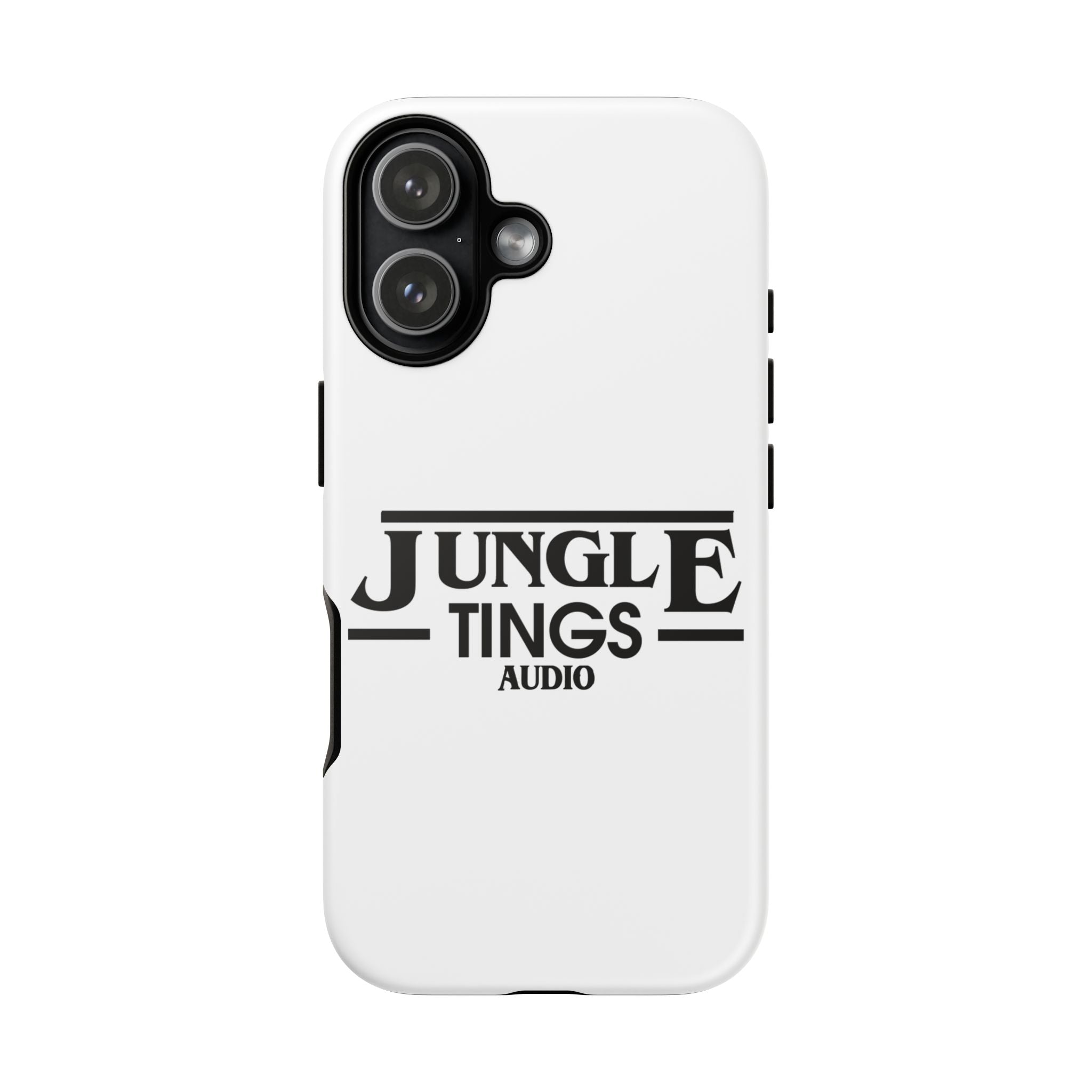 JTA Tough Cases Smartphone White Case Black logo