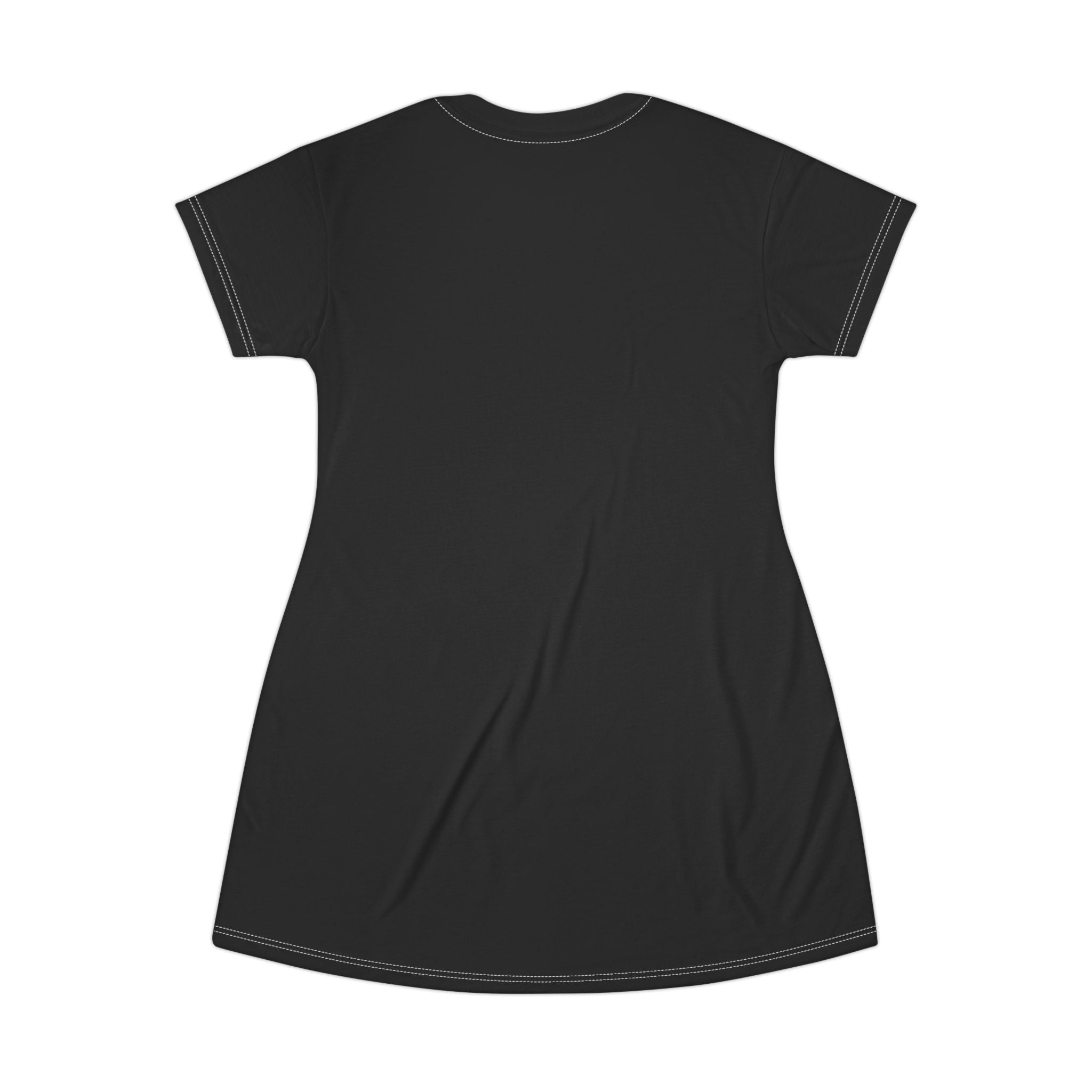 JTA Shirt Dress White Logo On Black