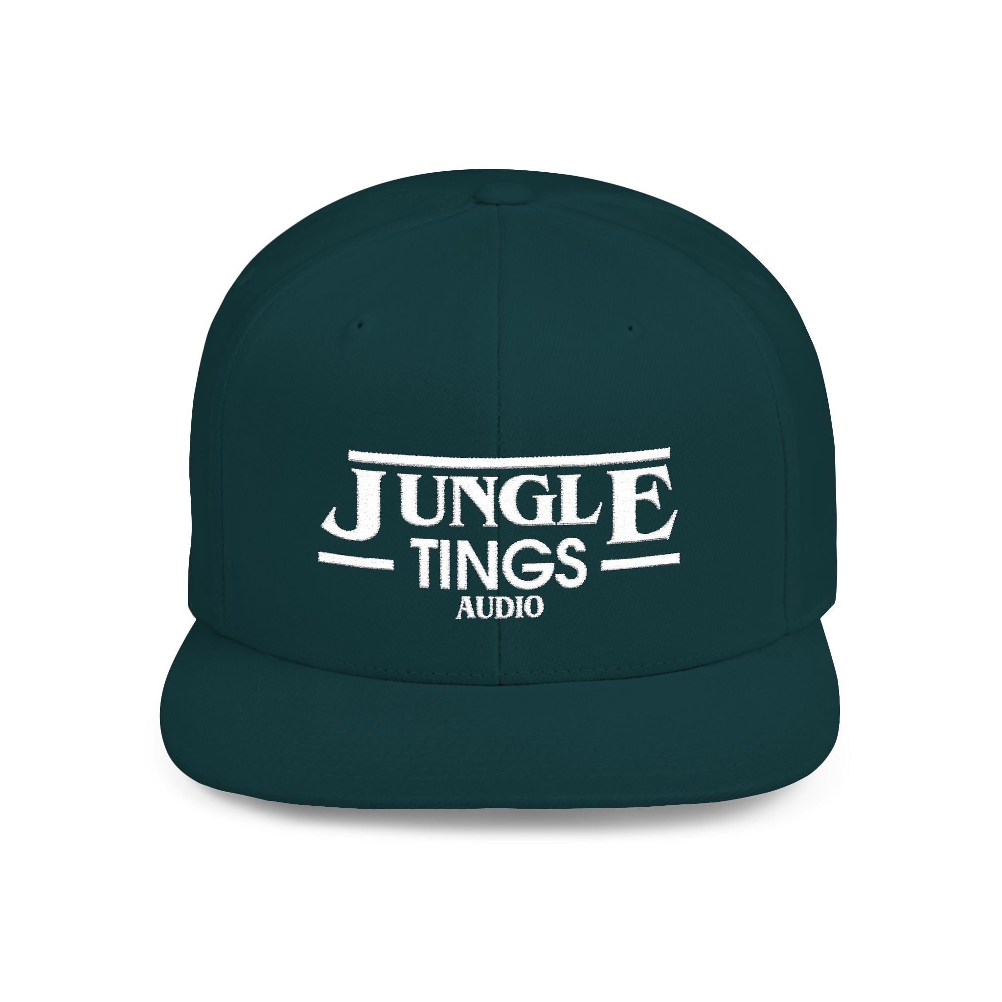 JTA Flat Bill Snapback White Logo