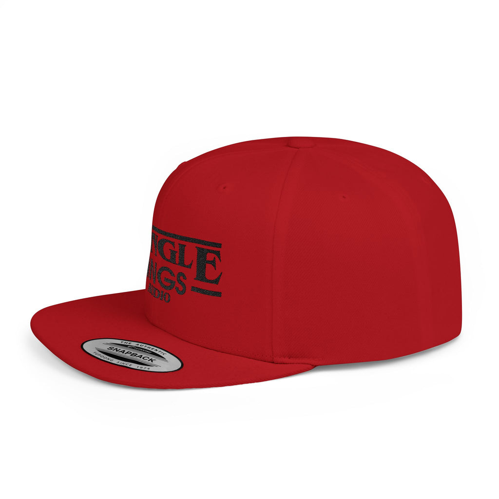 JTA Flat Bill Snapback Black Logo