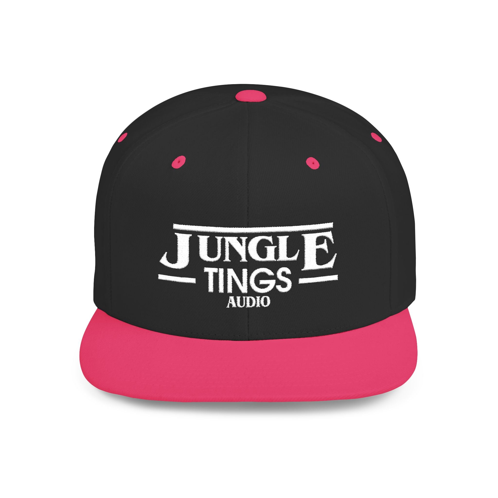 JTA Flat Bill Snapback White Logo