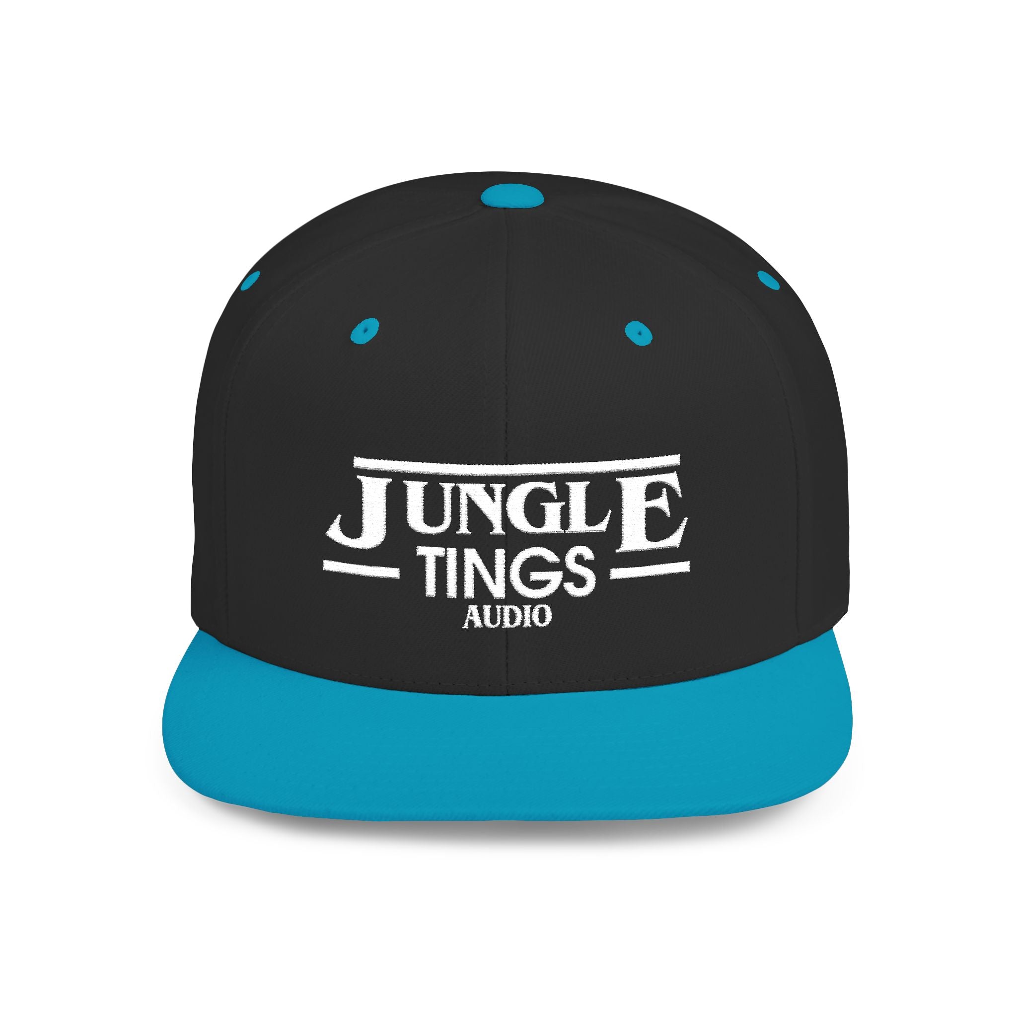 JTA Flat Bill Snapback White Logo