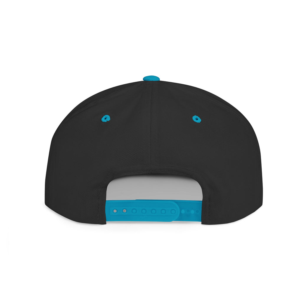 JTA Flat Bill Snapback White Logo