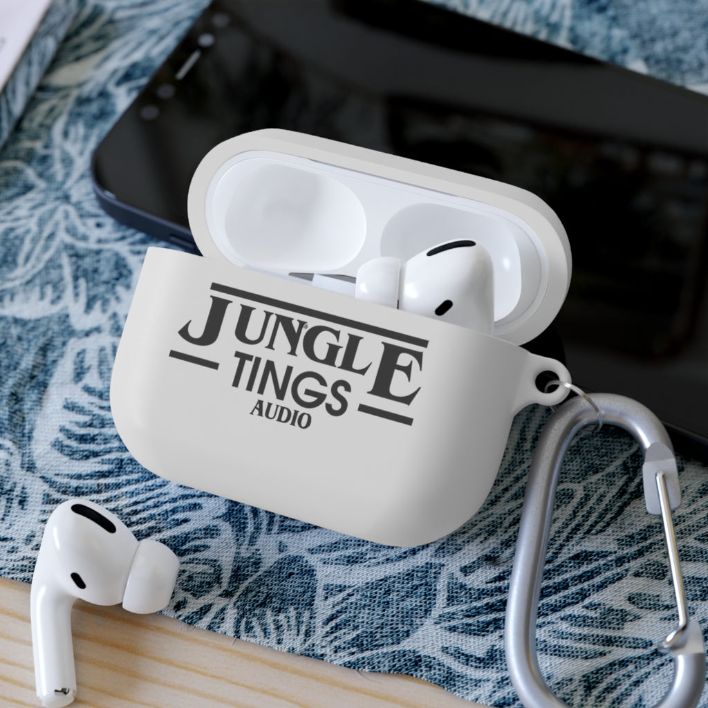 JTA AirPods and AirPods Pro Case Cover Black Logo