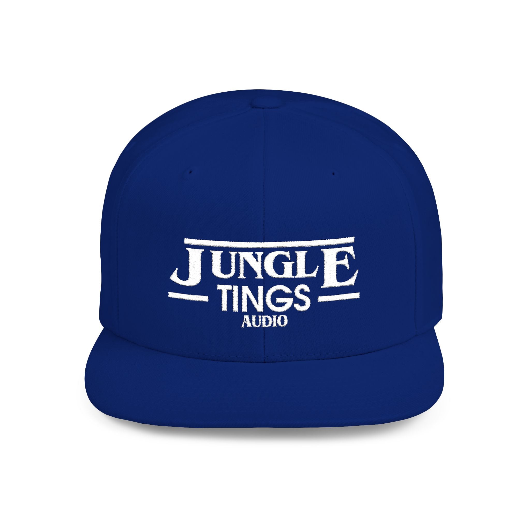 JTA Flat Bill Snapback White Logo