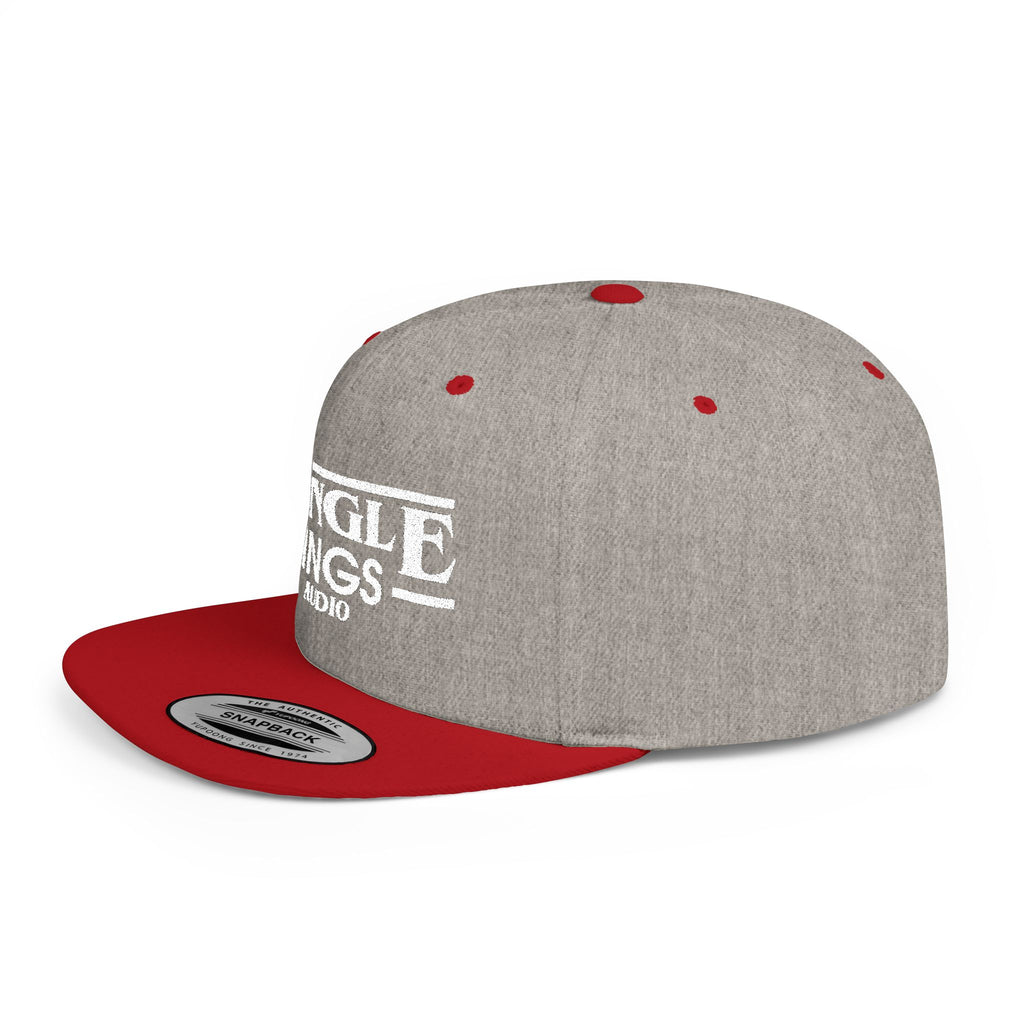 JTA Flat Bill Snapback White Logo