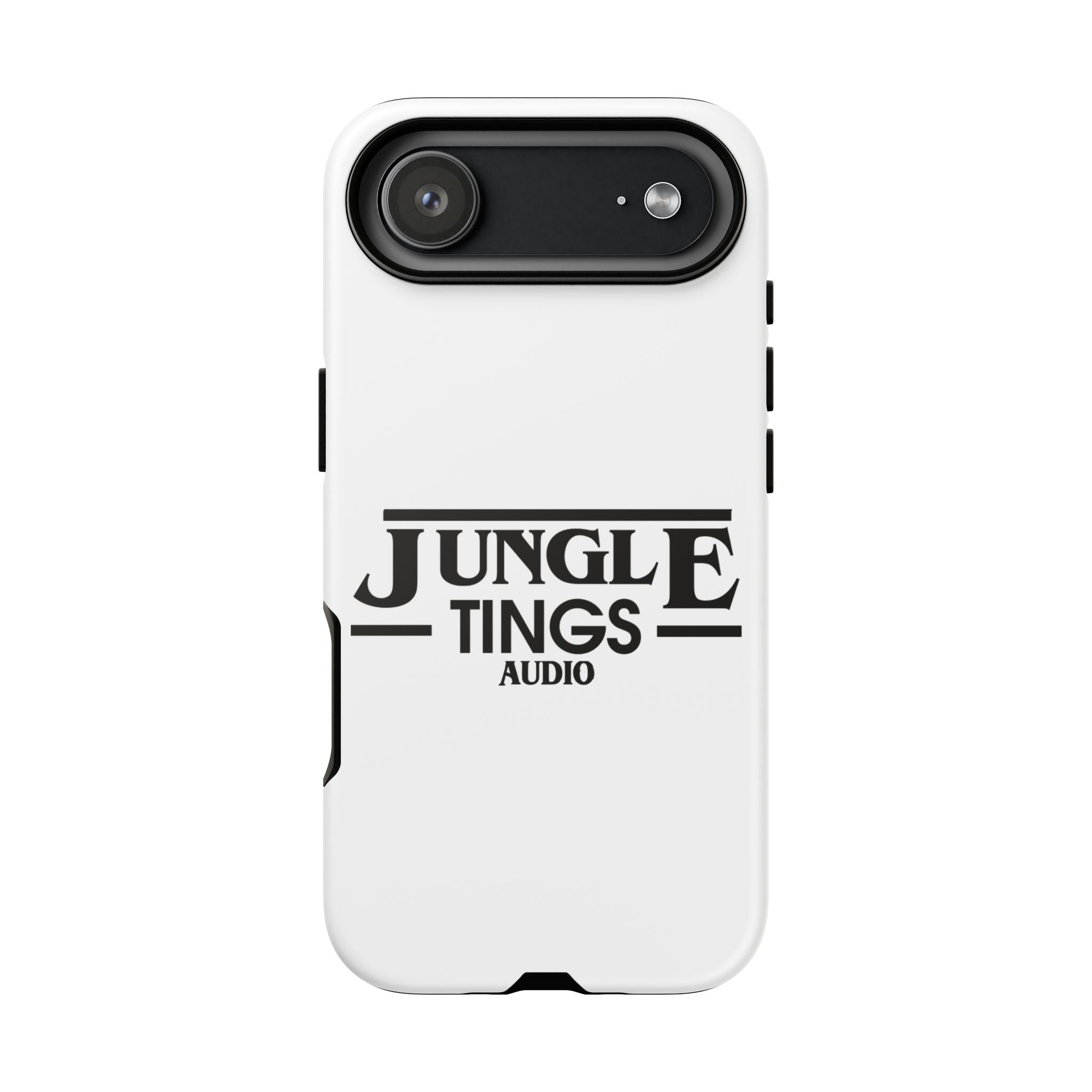 JTA Tough Cases Smartphone White Case Black logo