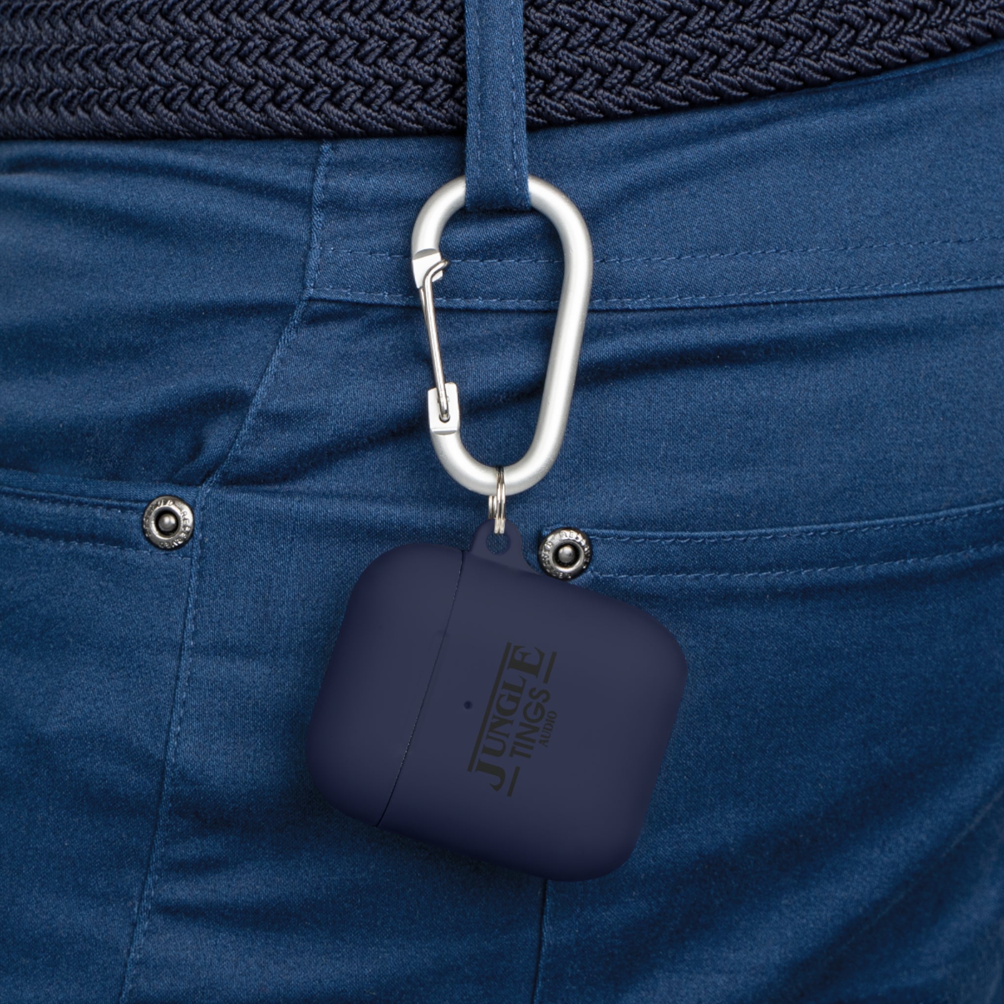 JTA AirPods and AirPods Pro Case Cover Black Logo