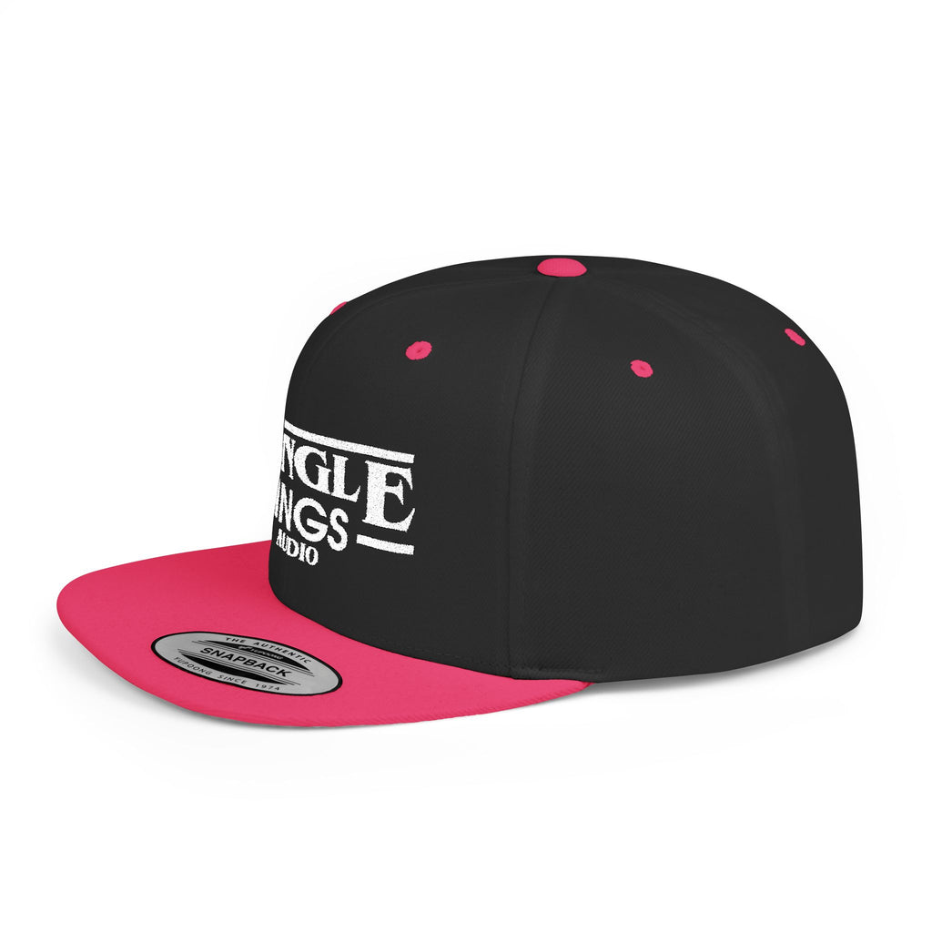 JTA Flat Bill Snapback White Logo