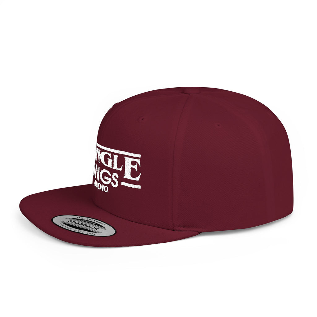 JTA Flat Bill Snapback White Logo