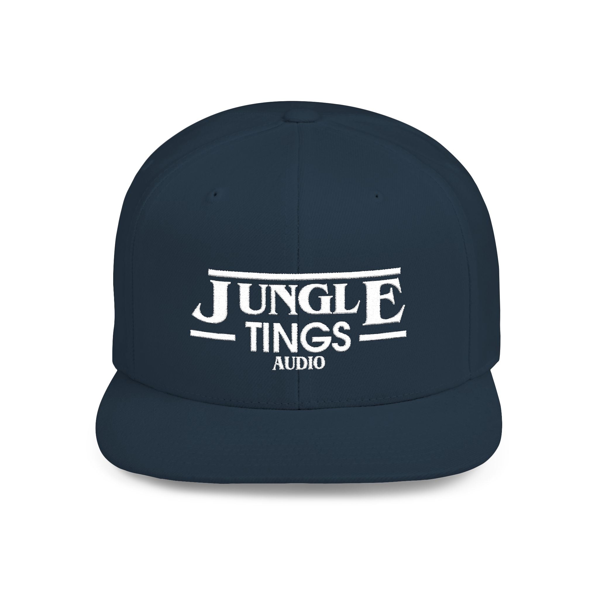 JTA Flat Bill Snapback White Logo