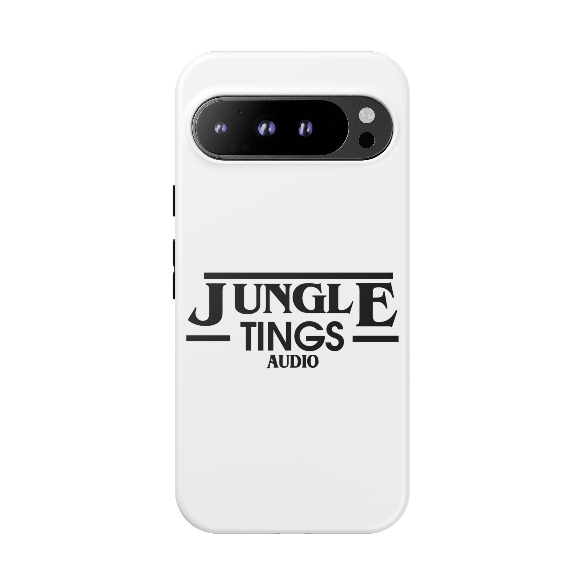 JTA Tough Cases Smartphone White Case Black logo