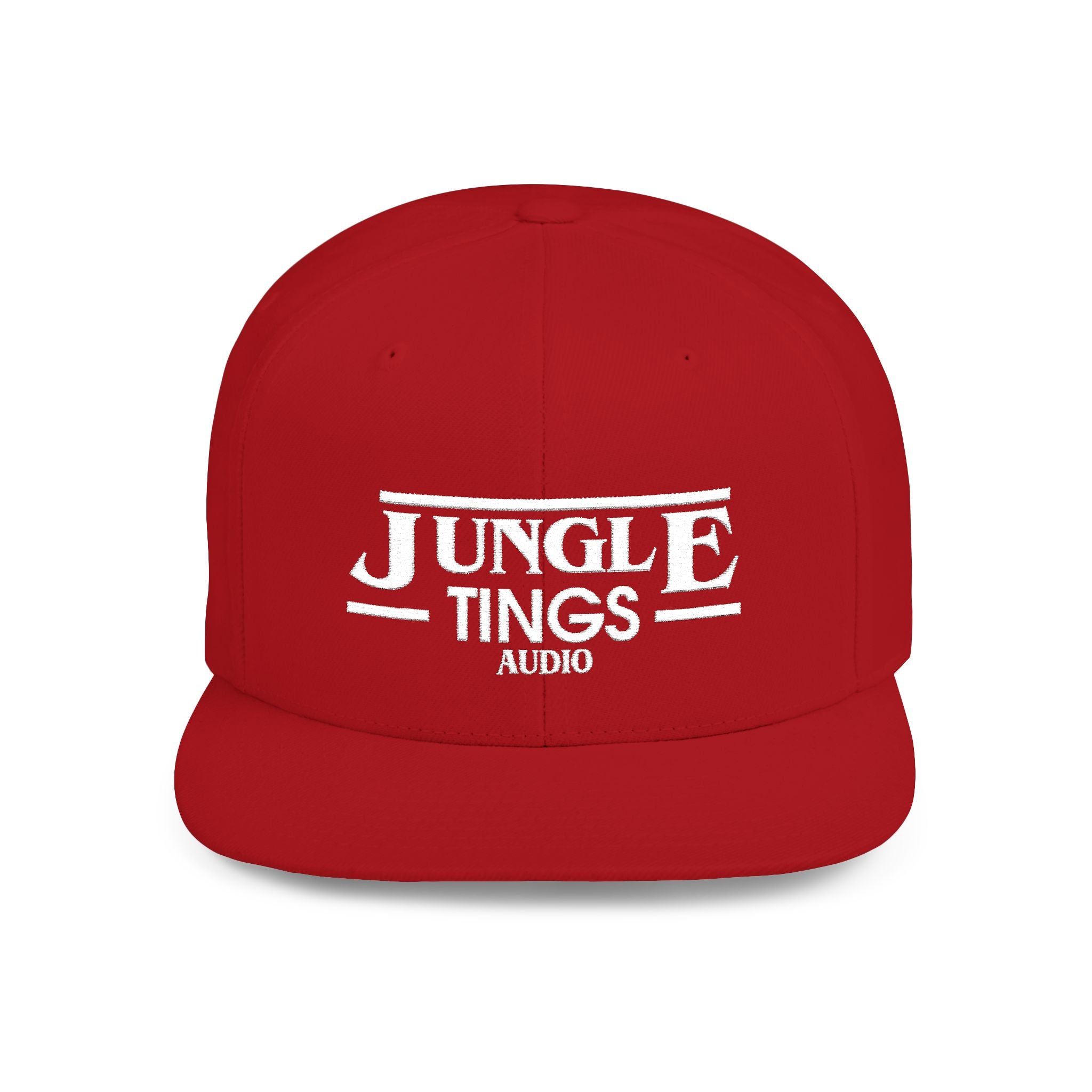 JTA Flat Bill Snapback White Logo