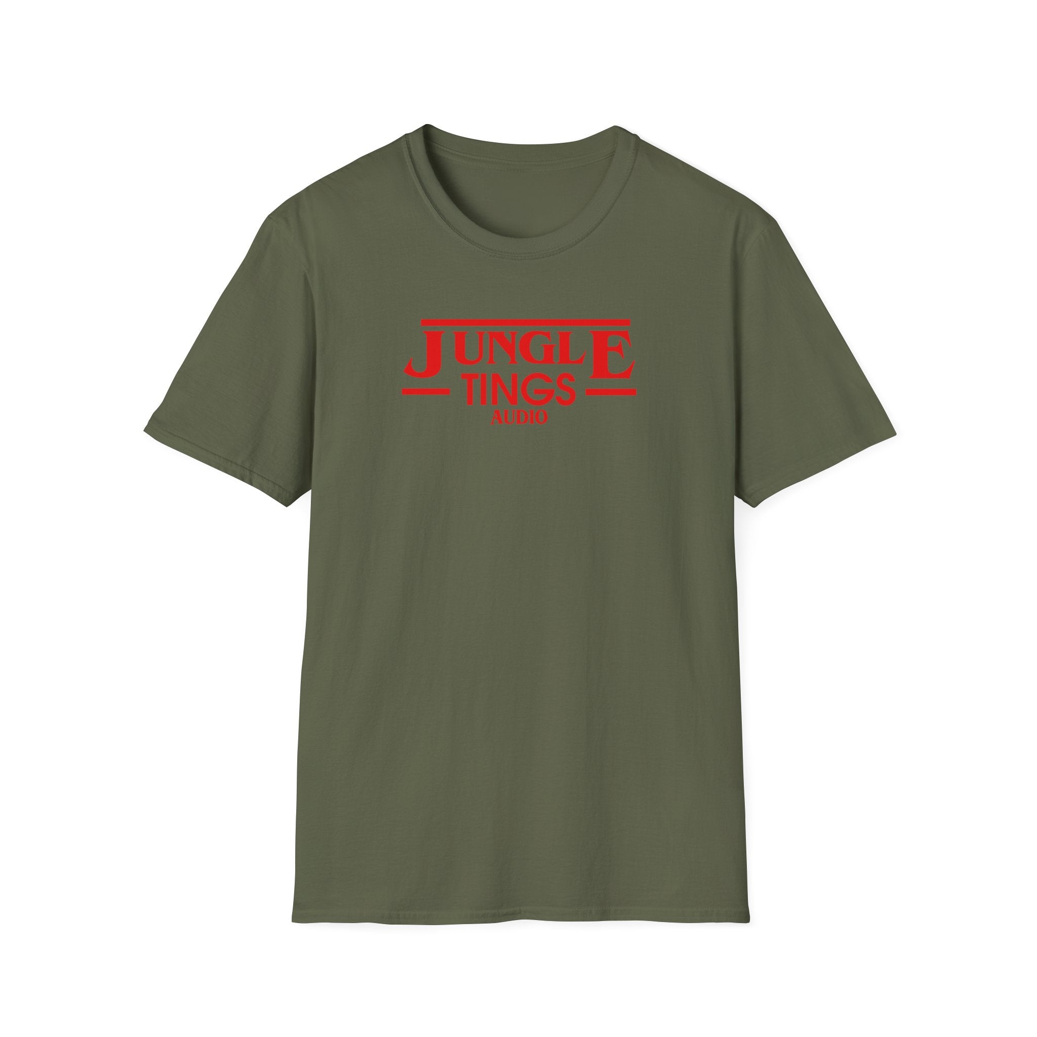 JTA Unisex Softstyle T-Shirt Red Logo