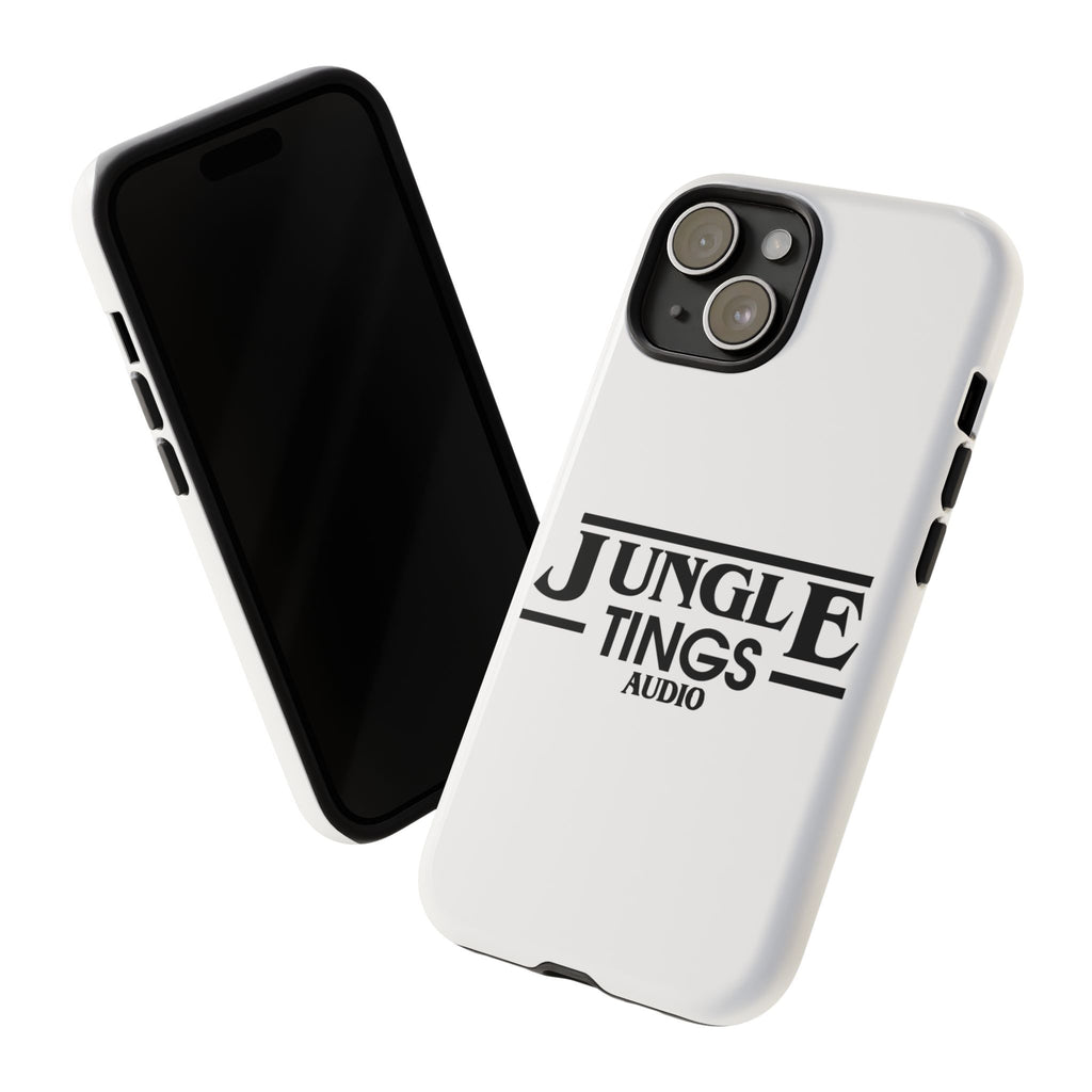 JTA Tough Cases Smartphone White Case Black logo