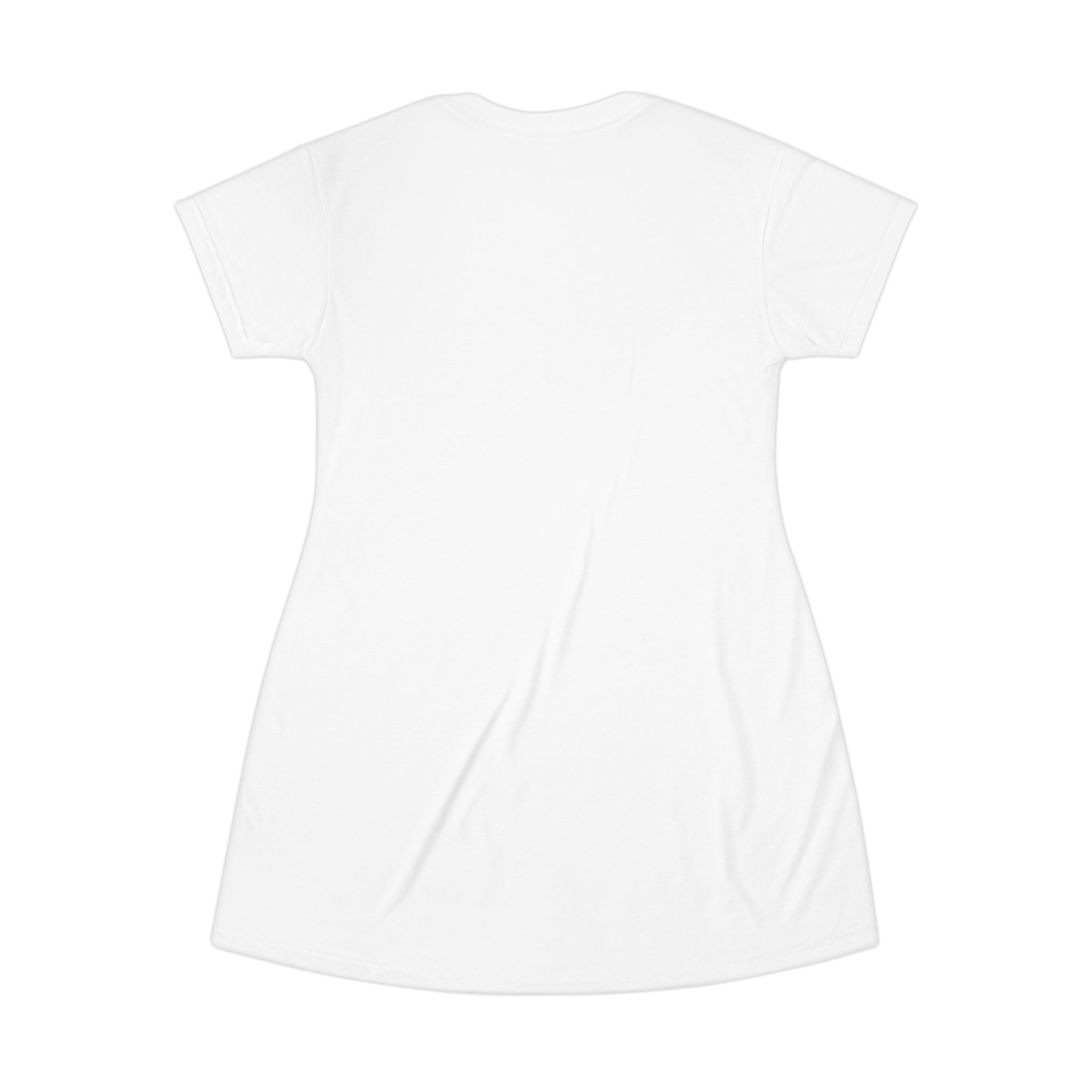 JTA Shirt Dress Black Logo On White