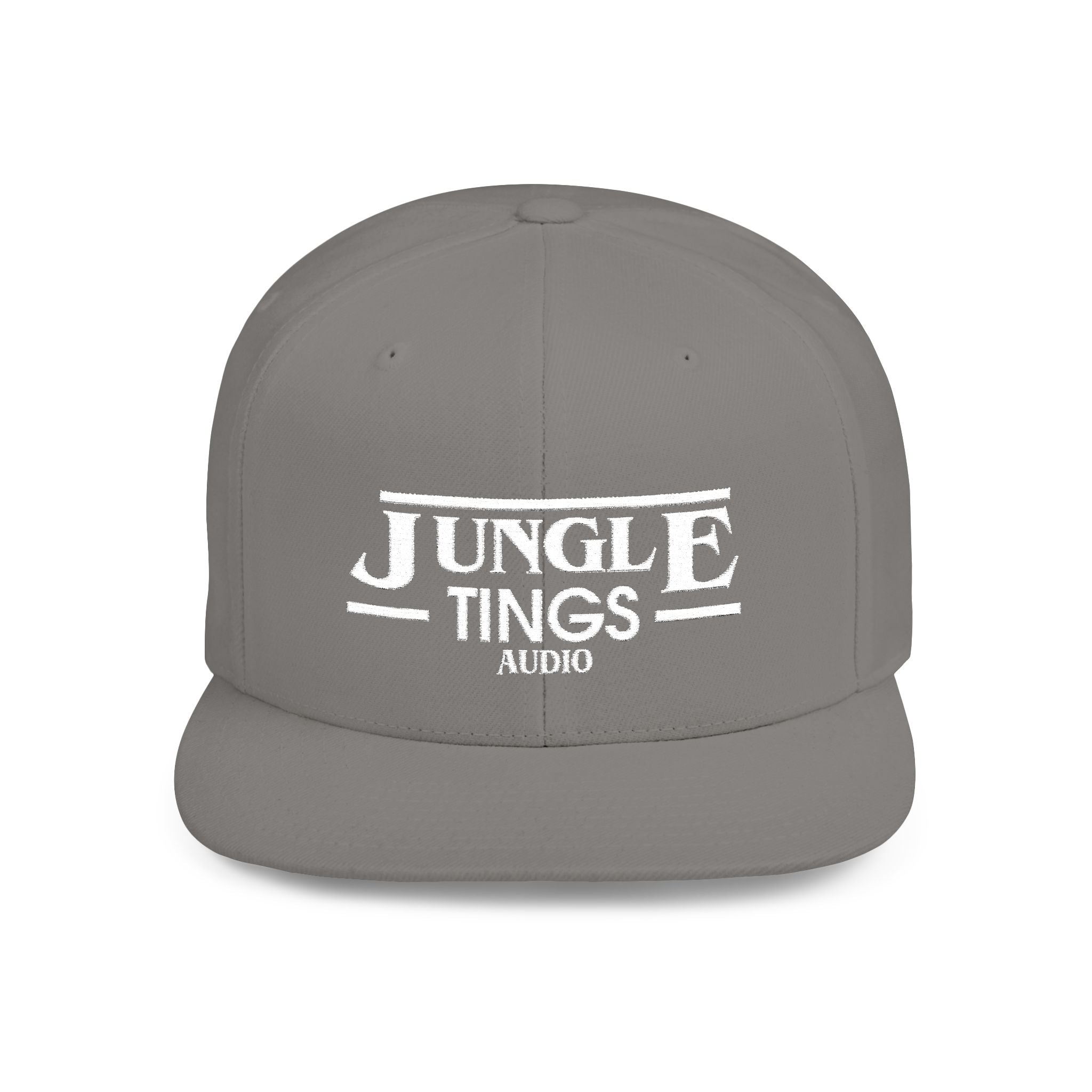 JTA Flat Bill Snapback White Logo