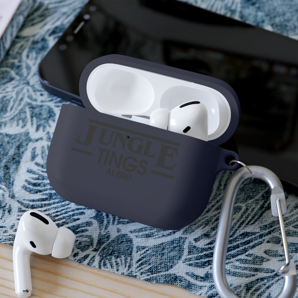 JTA AirPods and AirPods Pro Case Cover Black Logo