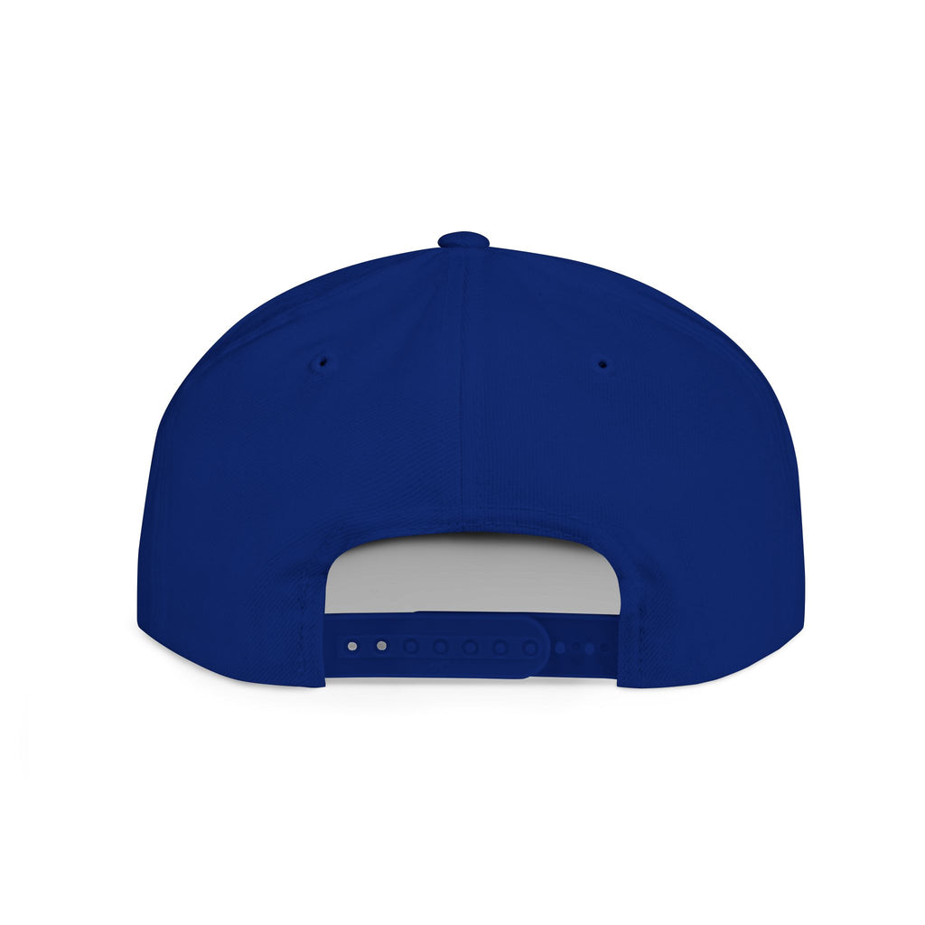 JTA Flat Bill Snapback White Logo