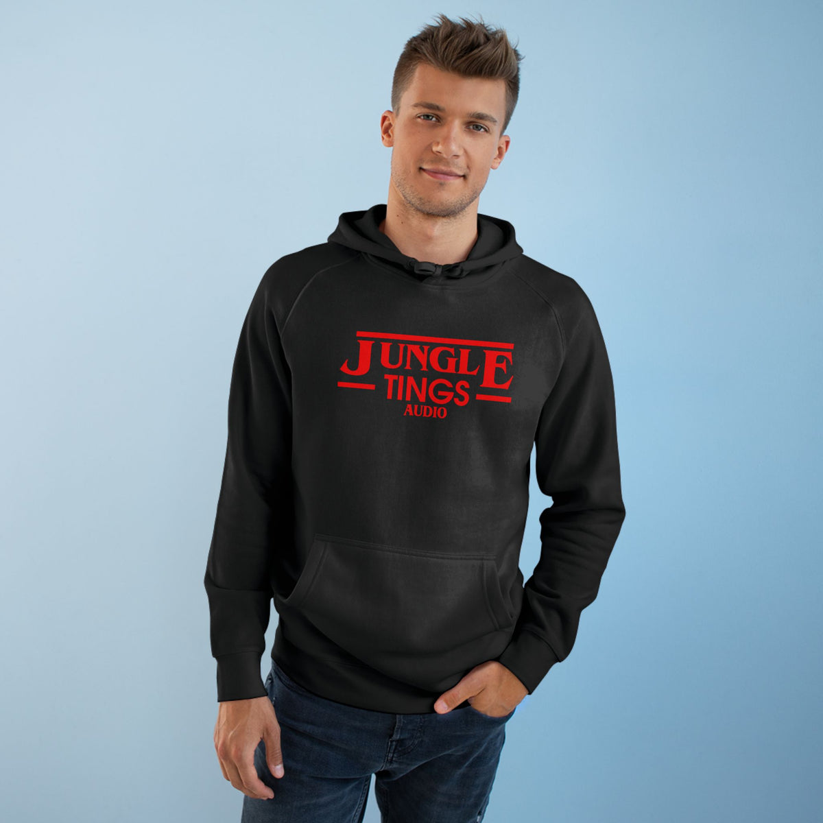 JTA b2b NUUSIC 'Junglist' Red Unisex Hoodie