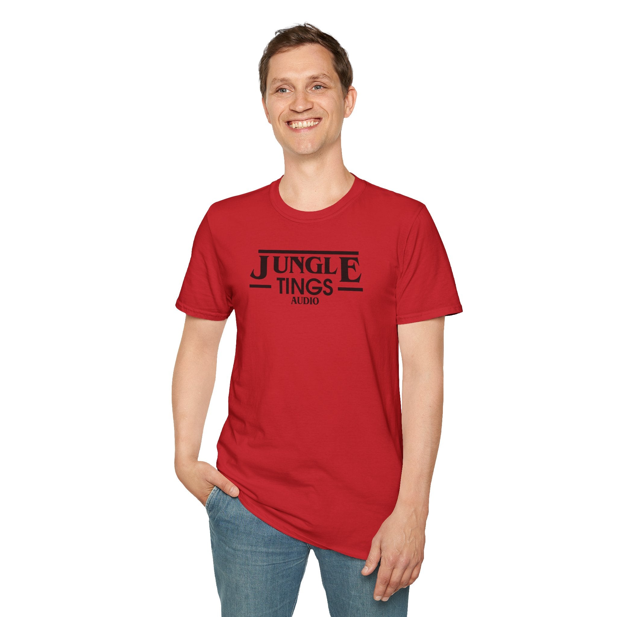 JTA Unisex Softstyle T-Shirt Black Logo