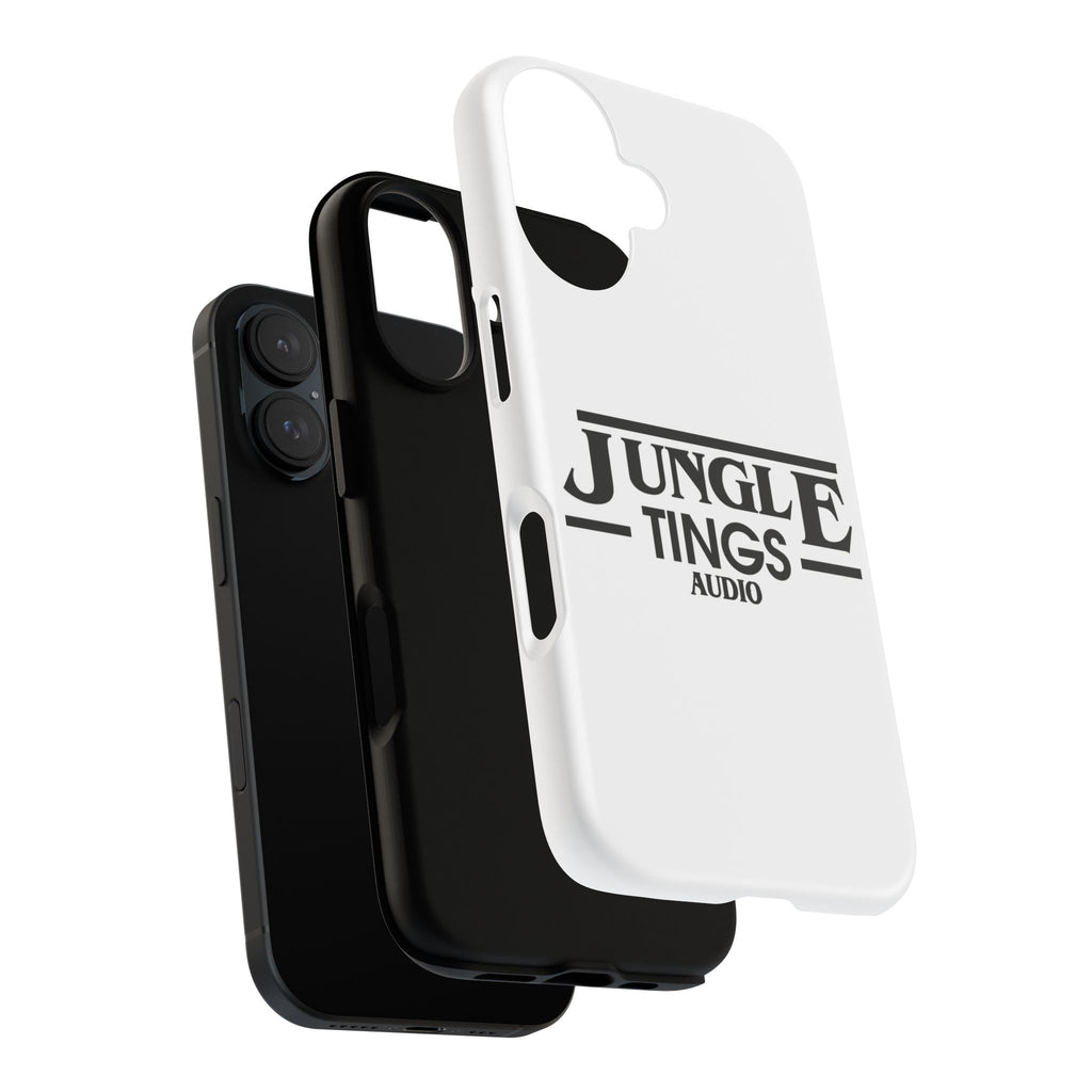JTA Tough Cases Smartphone White Case Black logo