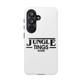 JTA Tough Cases Smartphone White Case Black logo