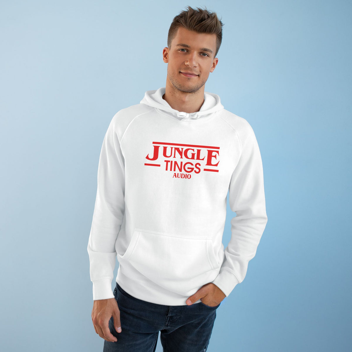 JTA b2b NUUSIC 'Junglist' Red Unisex Hoodie