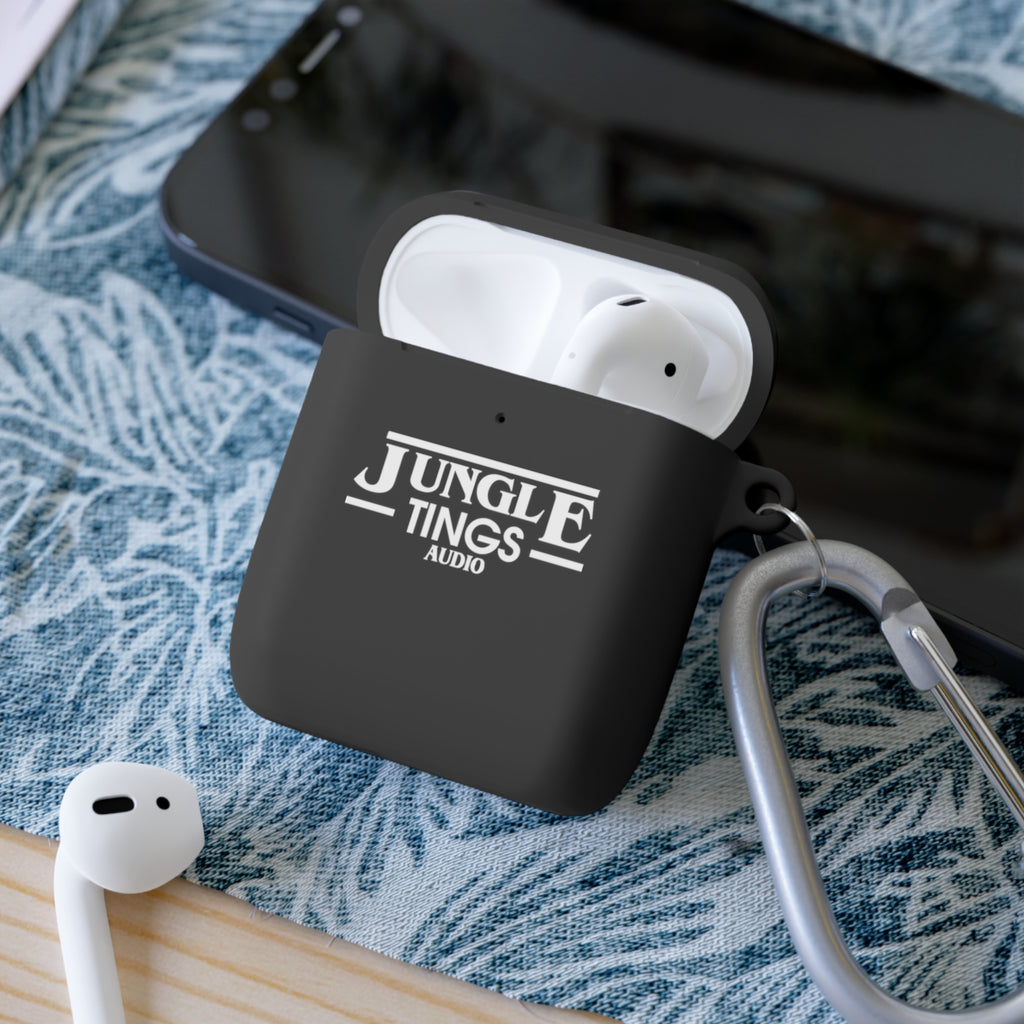 JTA AirPods and AirPods Pro Case Cover White Logo